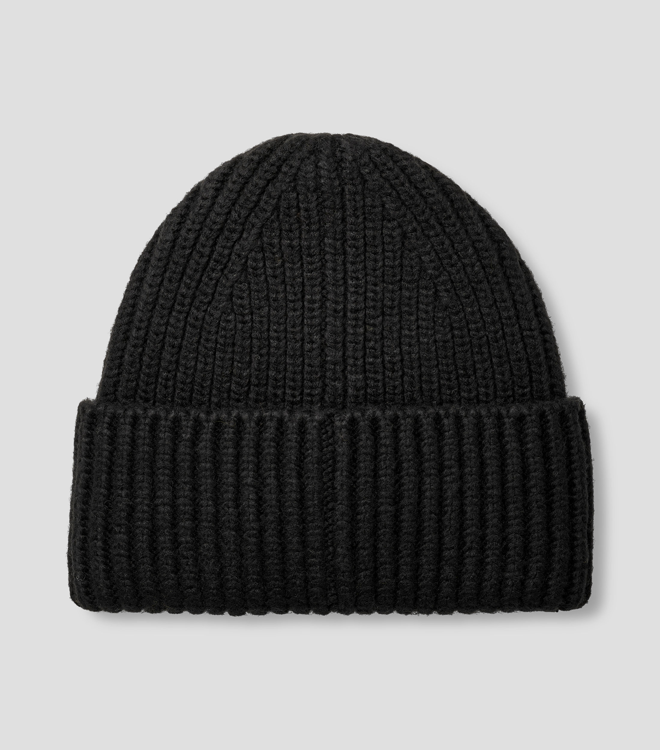 Gorro en tejido de punto liso Hombre