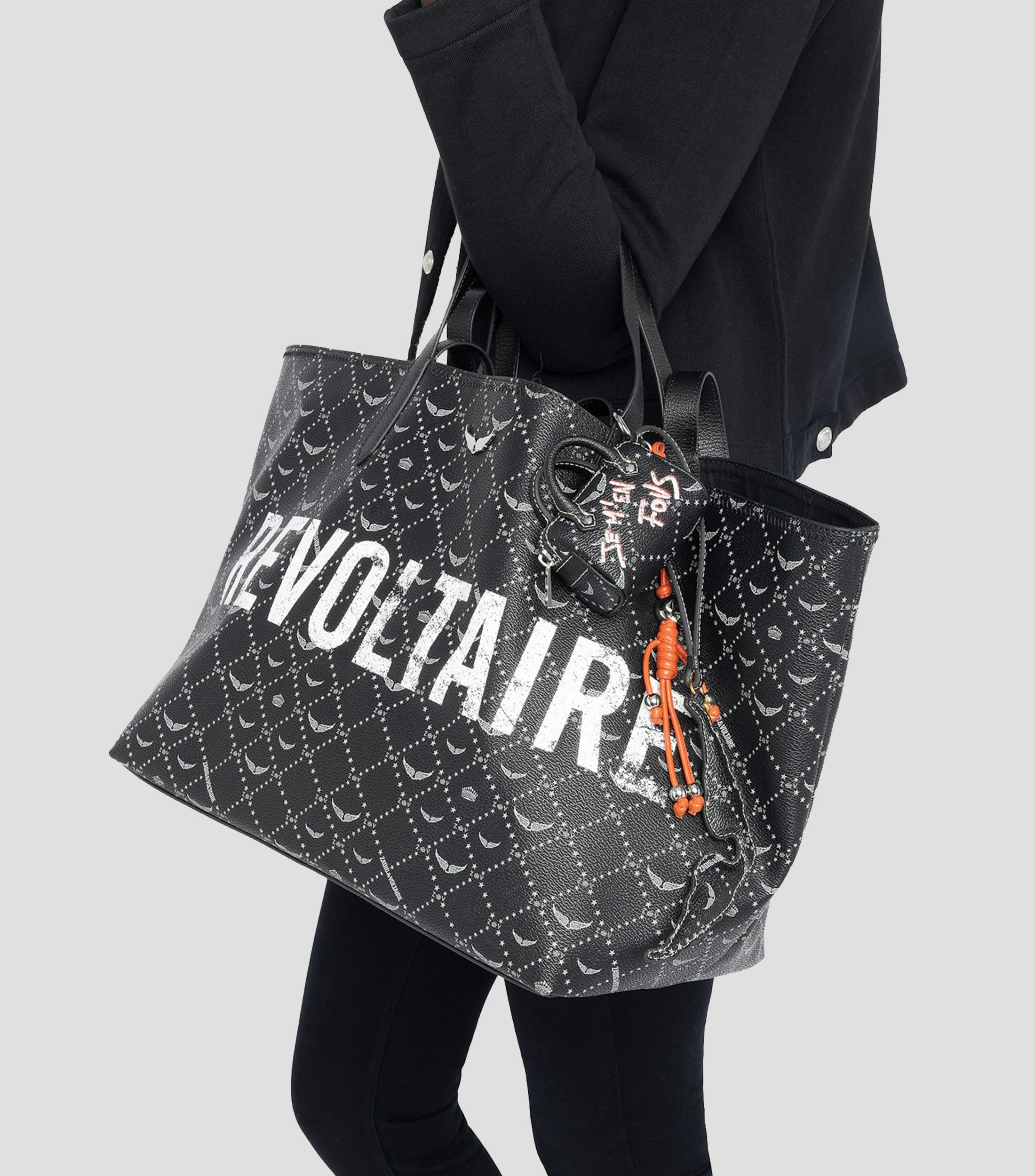 Bolsa tote con monograma Mujer