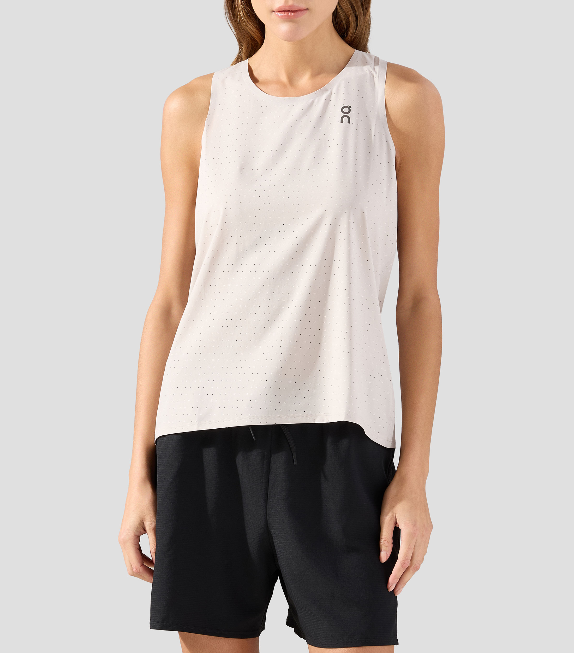 Tank deportivo para correr Singlet liso Mujer