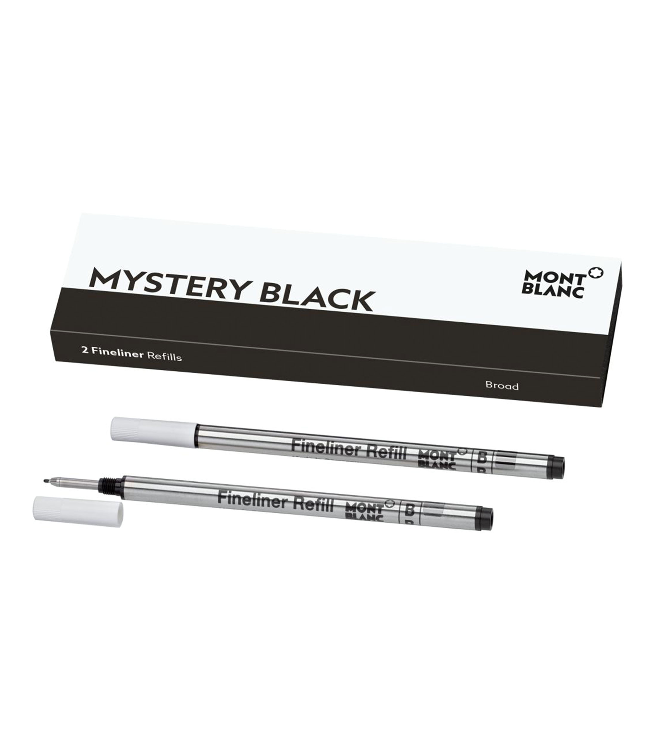Recambios para fineliner 2x1 Montblanc, Mystery Black (B)