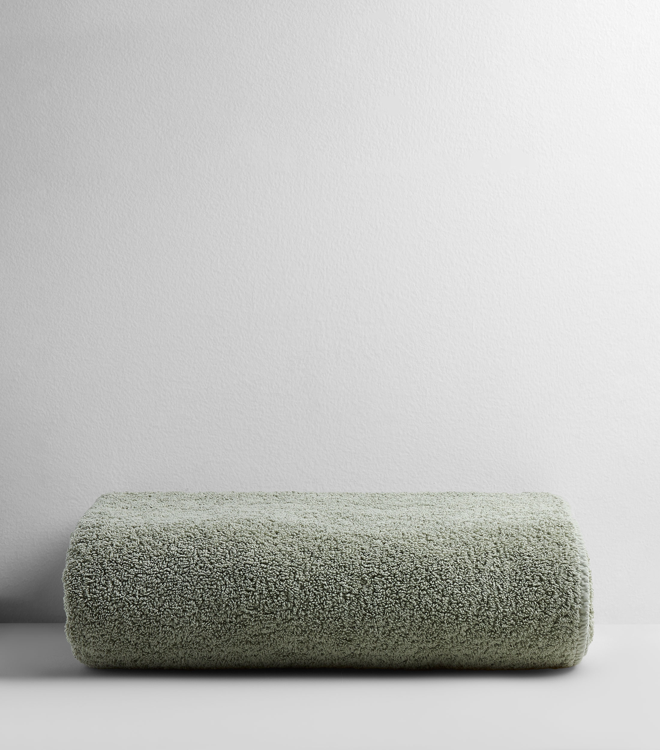 Toalla de baño verde