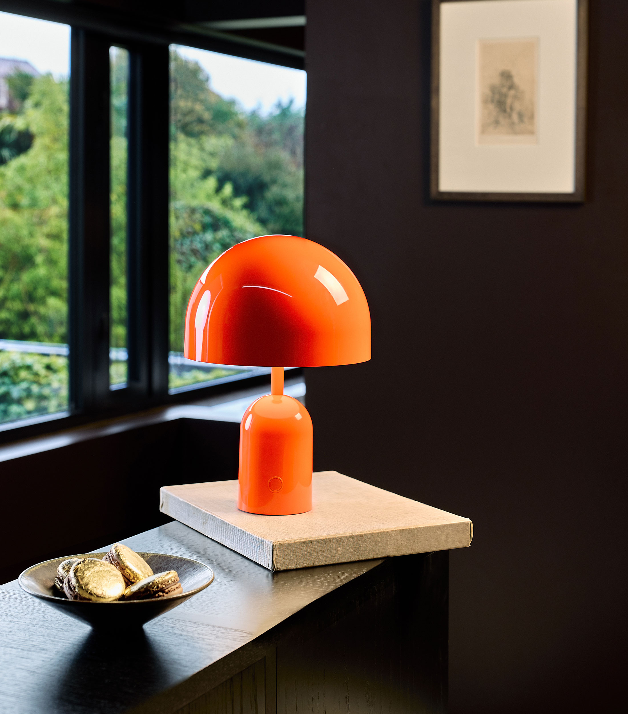 Lámpara de Mesa portátil Bell Fluorescente