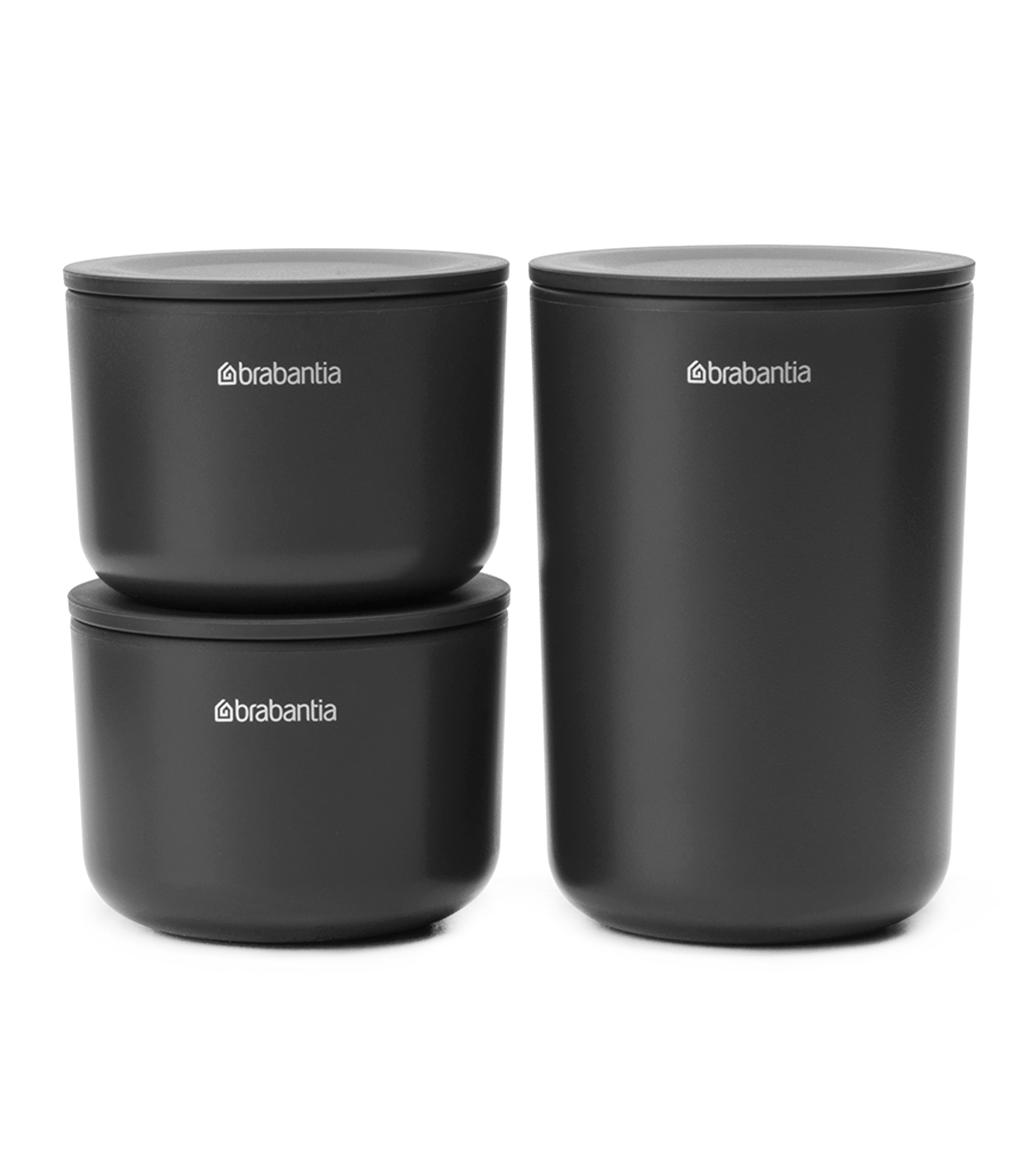 Set de Accesorios Apilables para Baño 3 Piezas