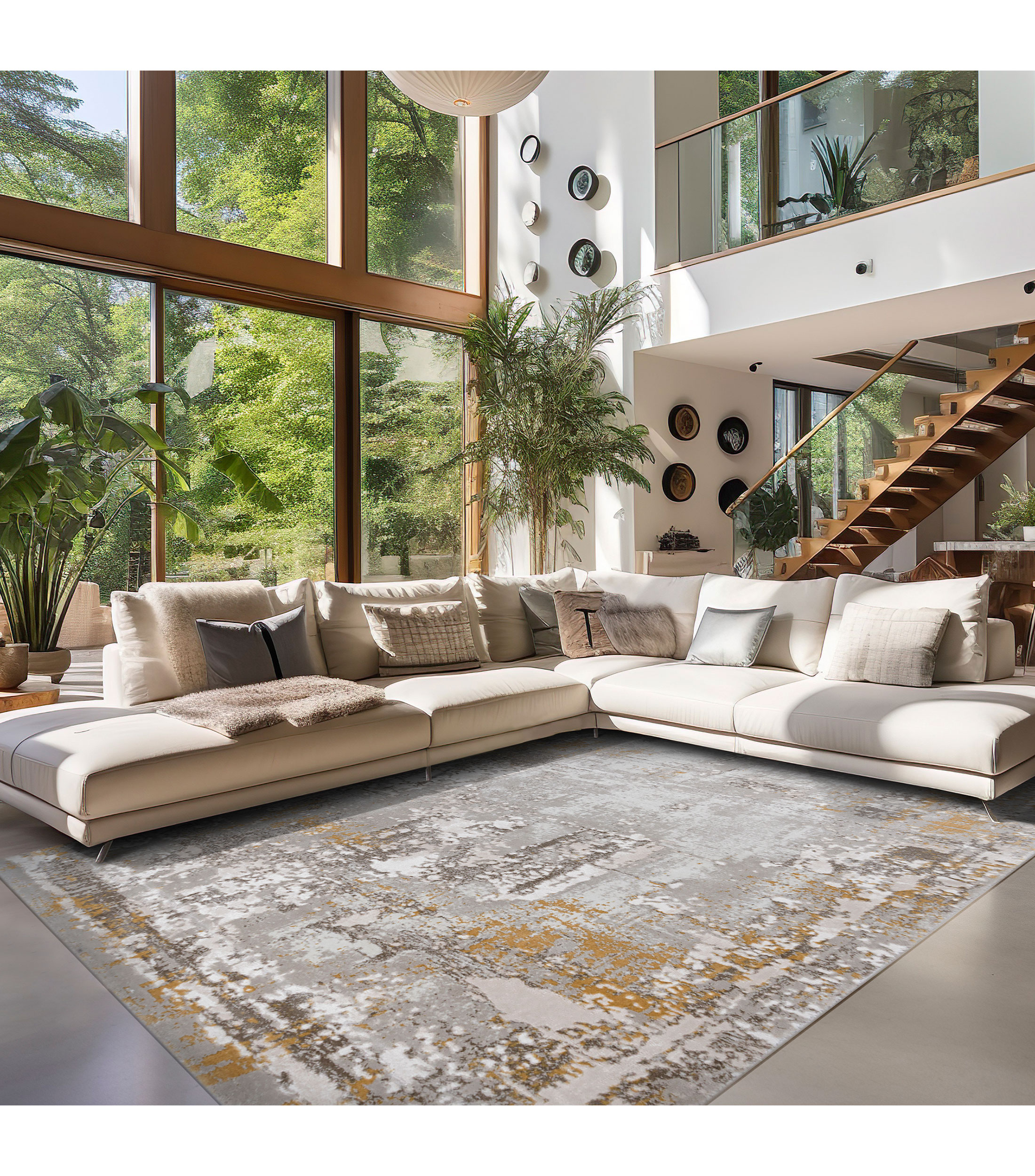 Tapete decorativo Leyenda en textil 230x160cm