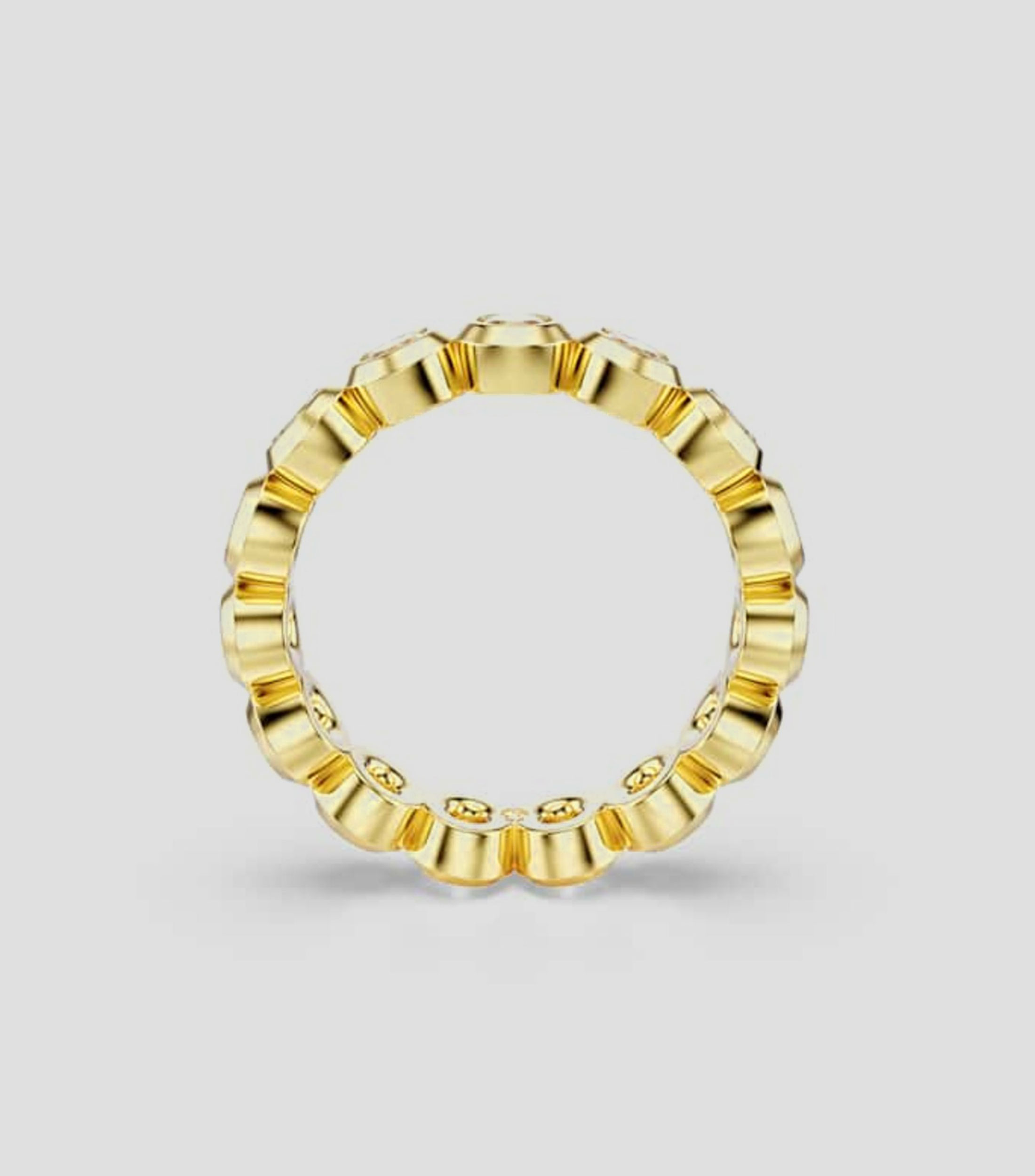 Anillo Imber con zirconias Unisex