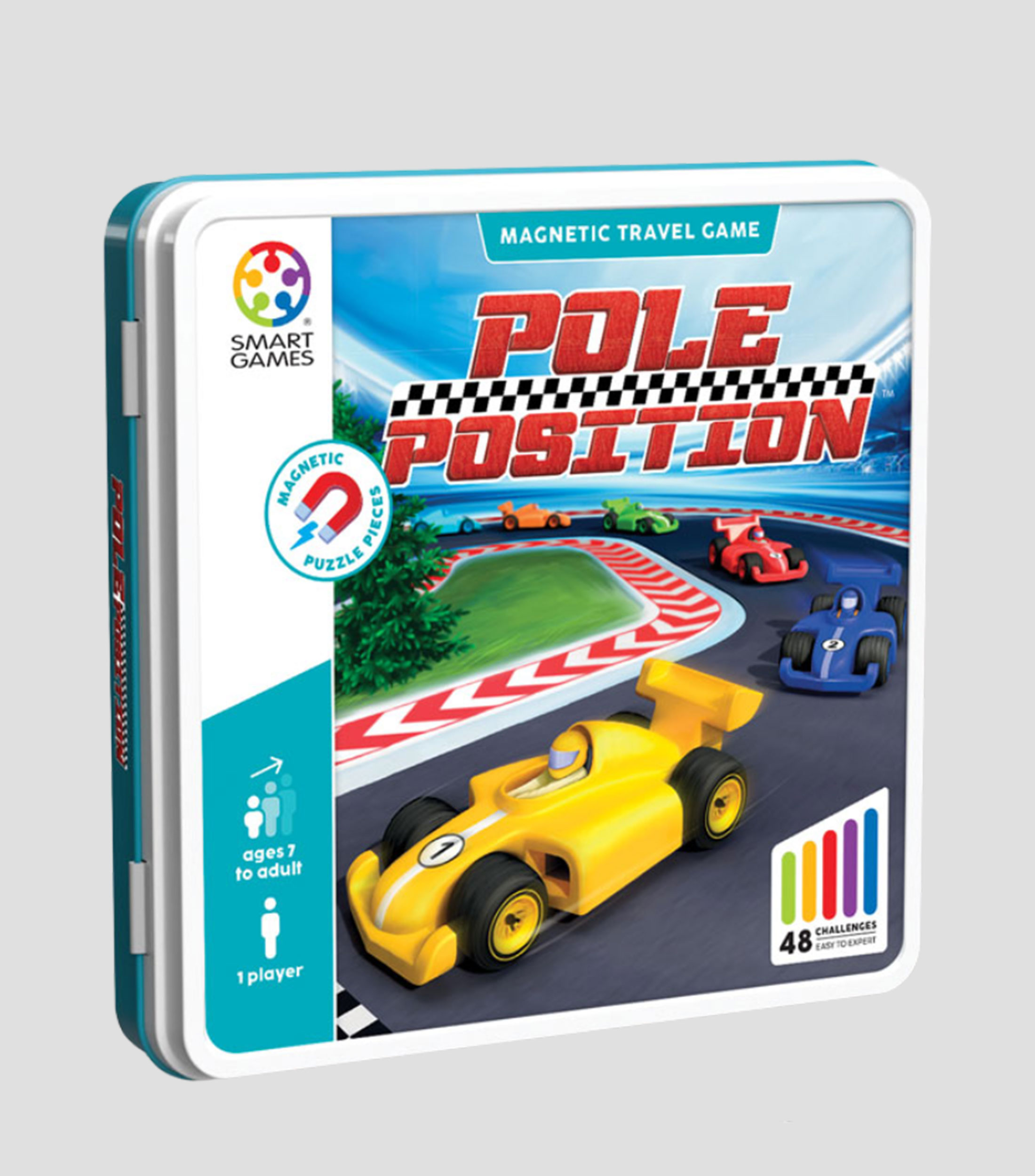 Pole Position Caja de Metal: Juego de Lógica