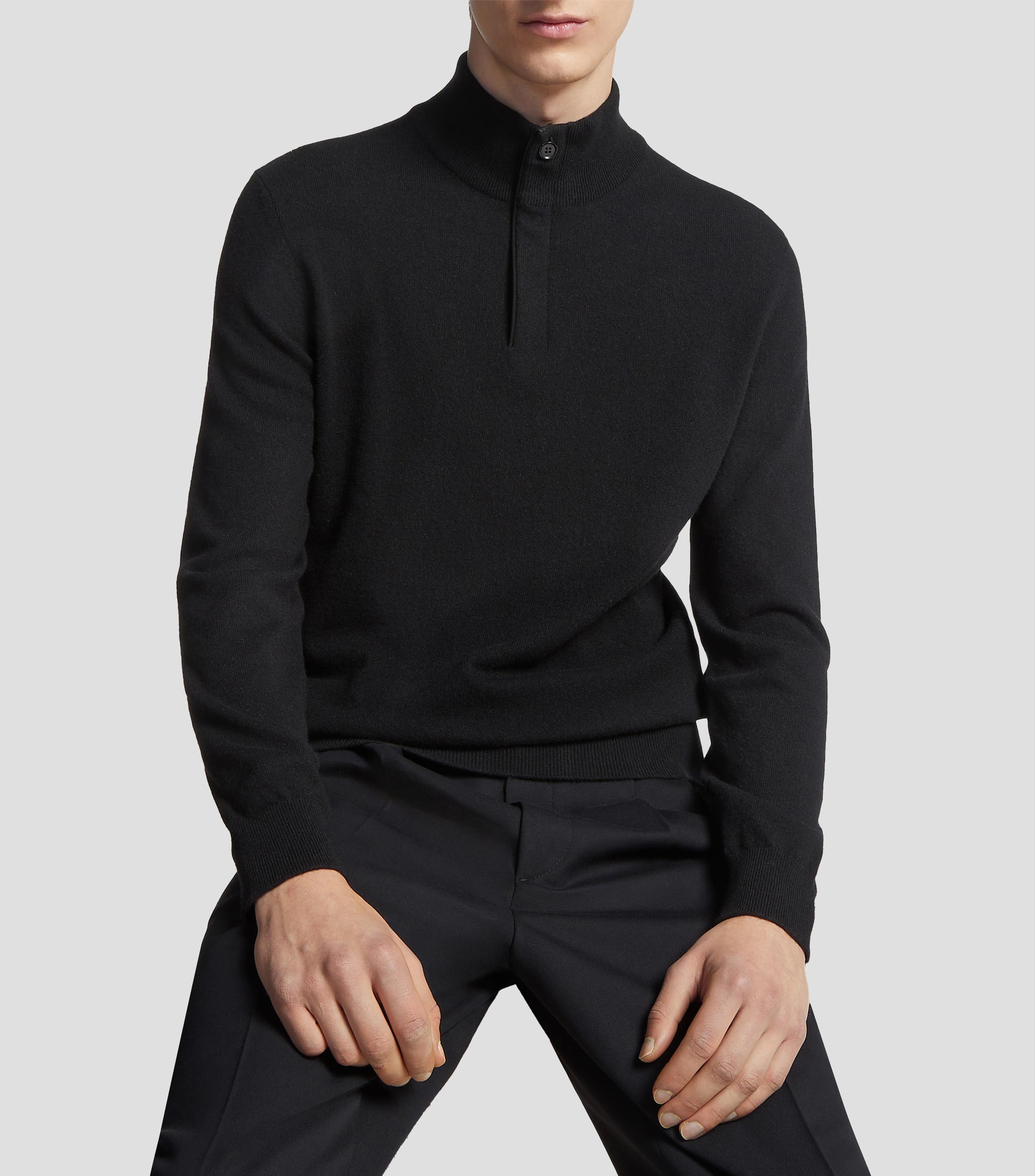 Suéter cuello alto Hombre