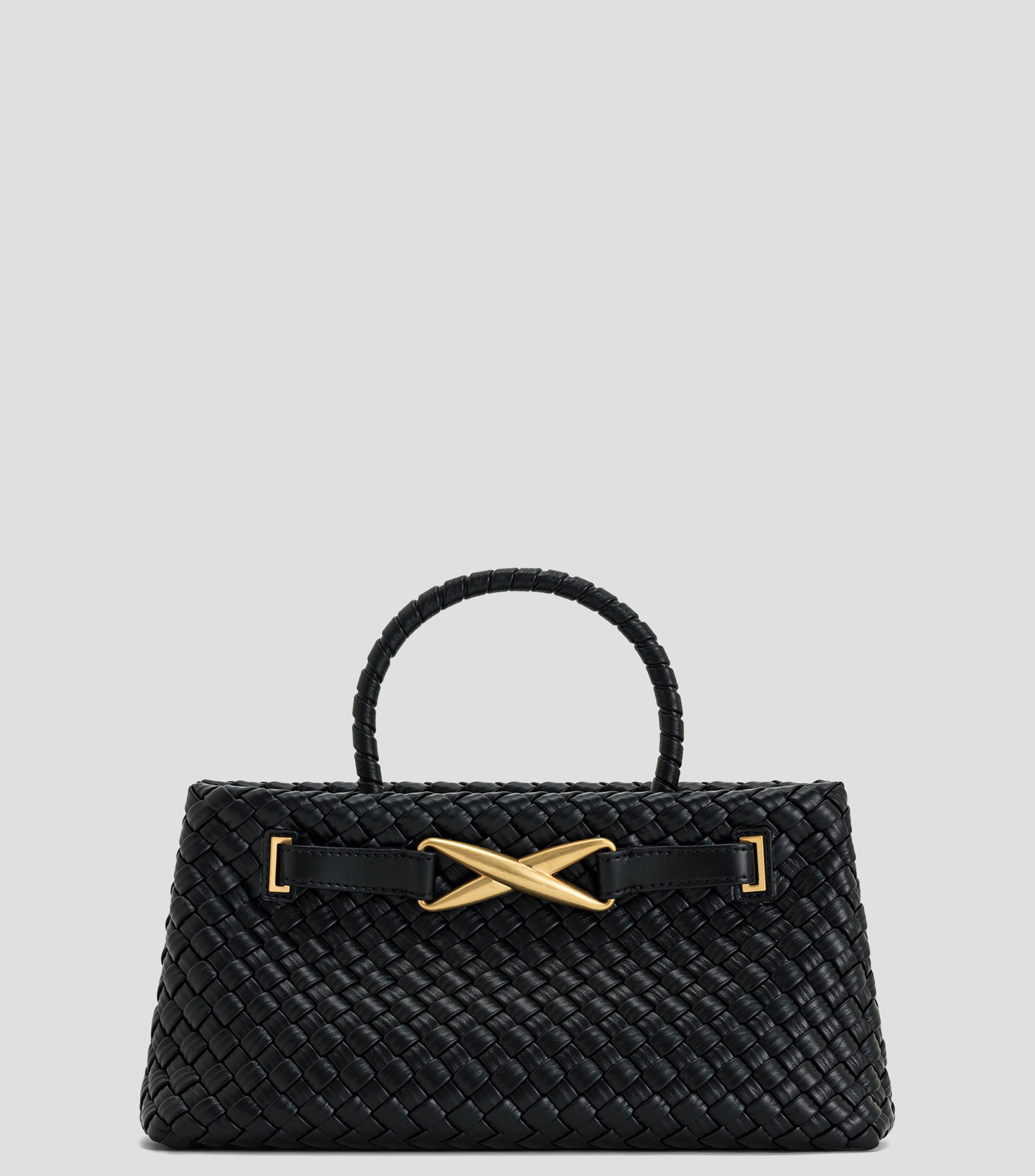 Bolsa tote negro Elora lisa Mujer