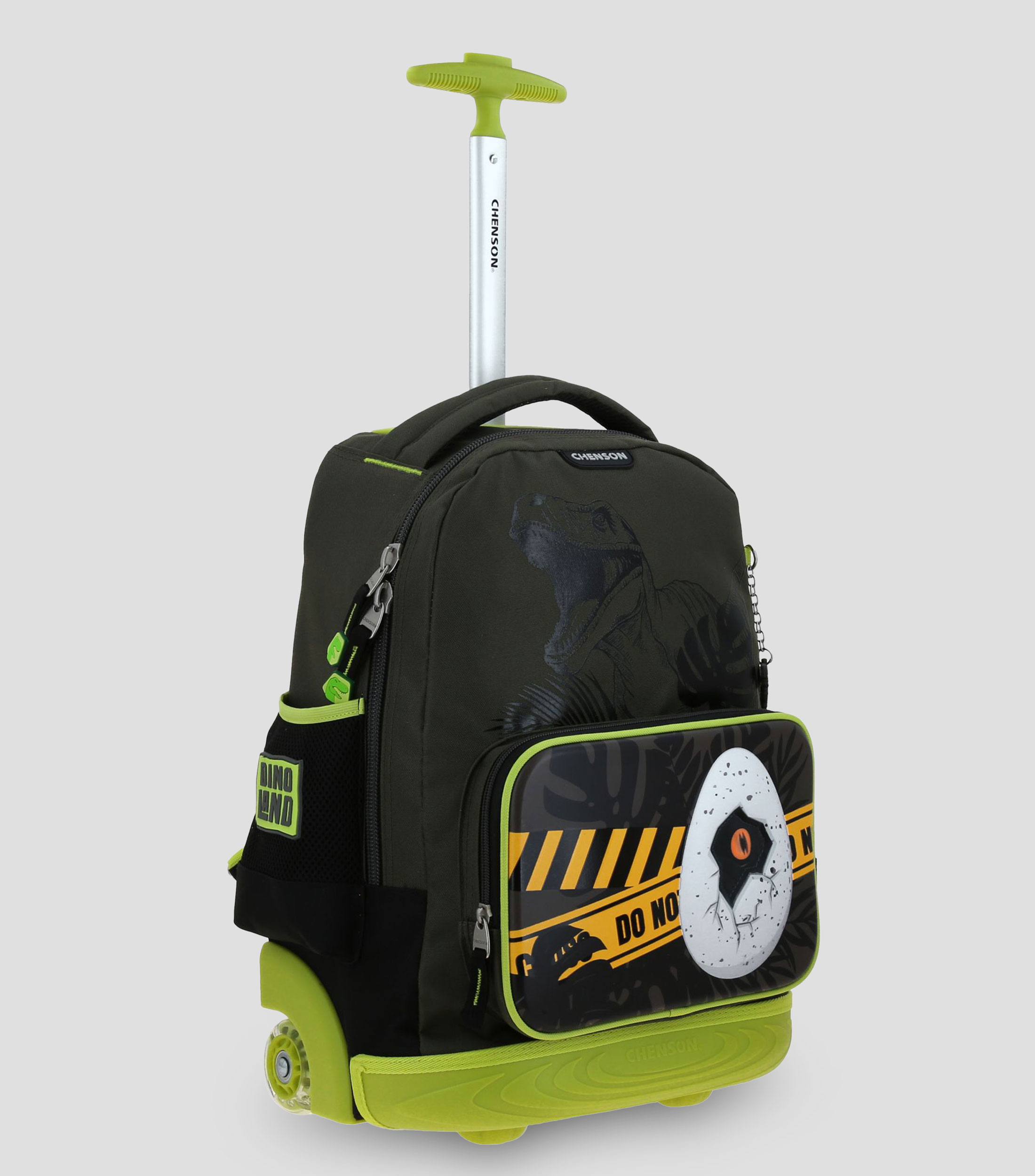 Mochila escolar con ruedas y bastón Niño
