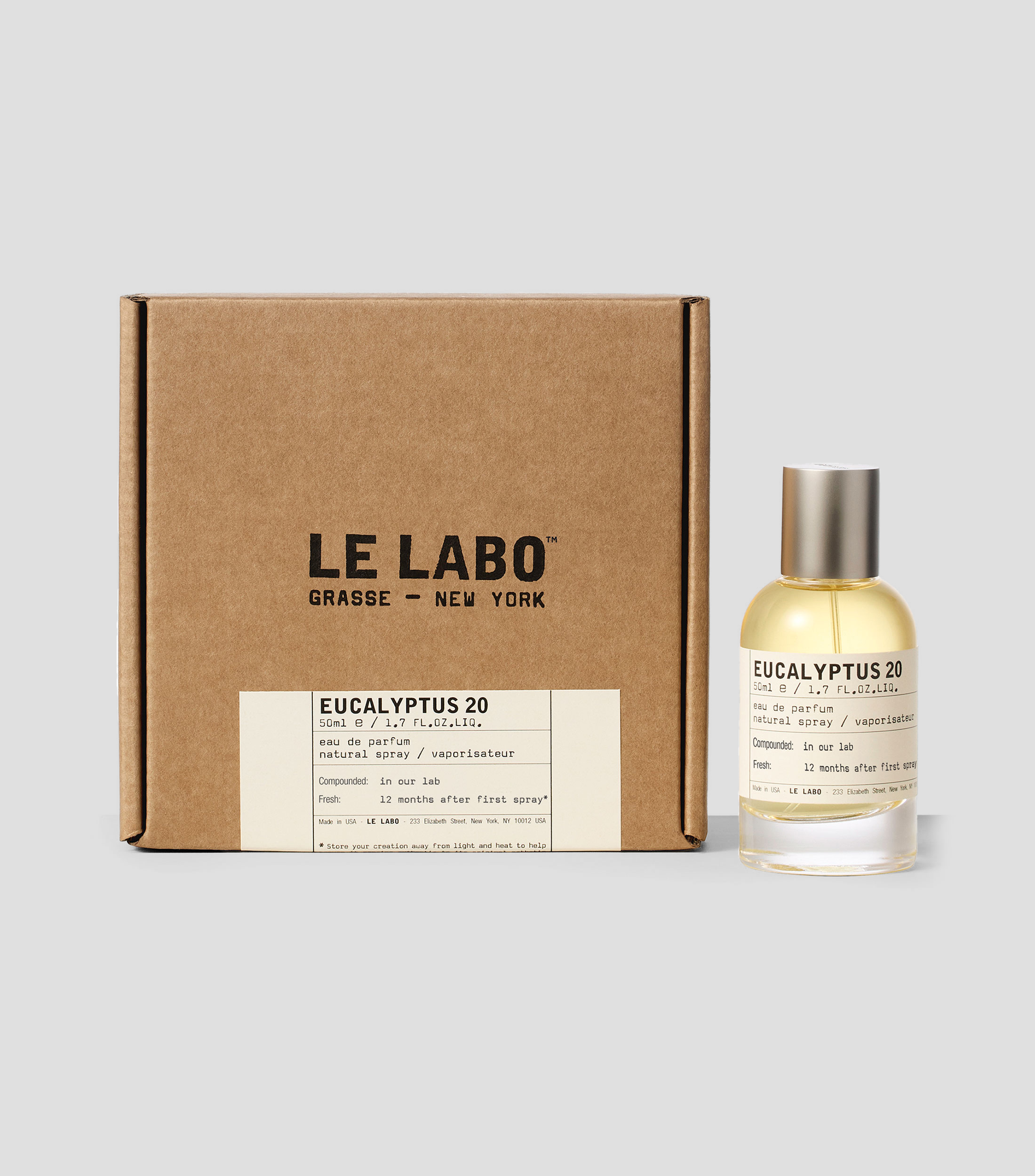 Perfume Eucalyptus 20, Eau de Parfum, 50 ml Unisex