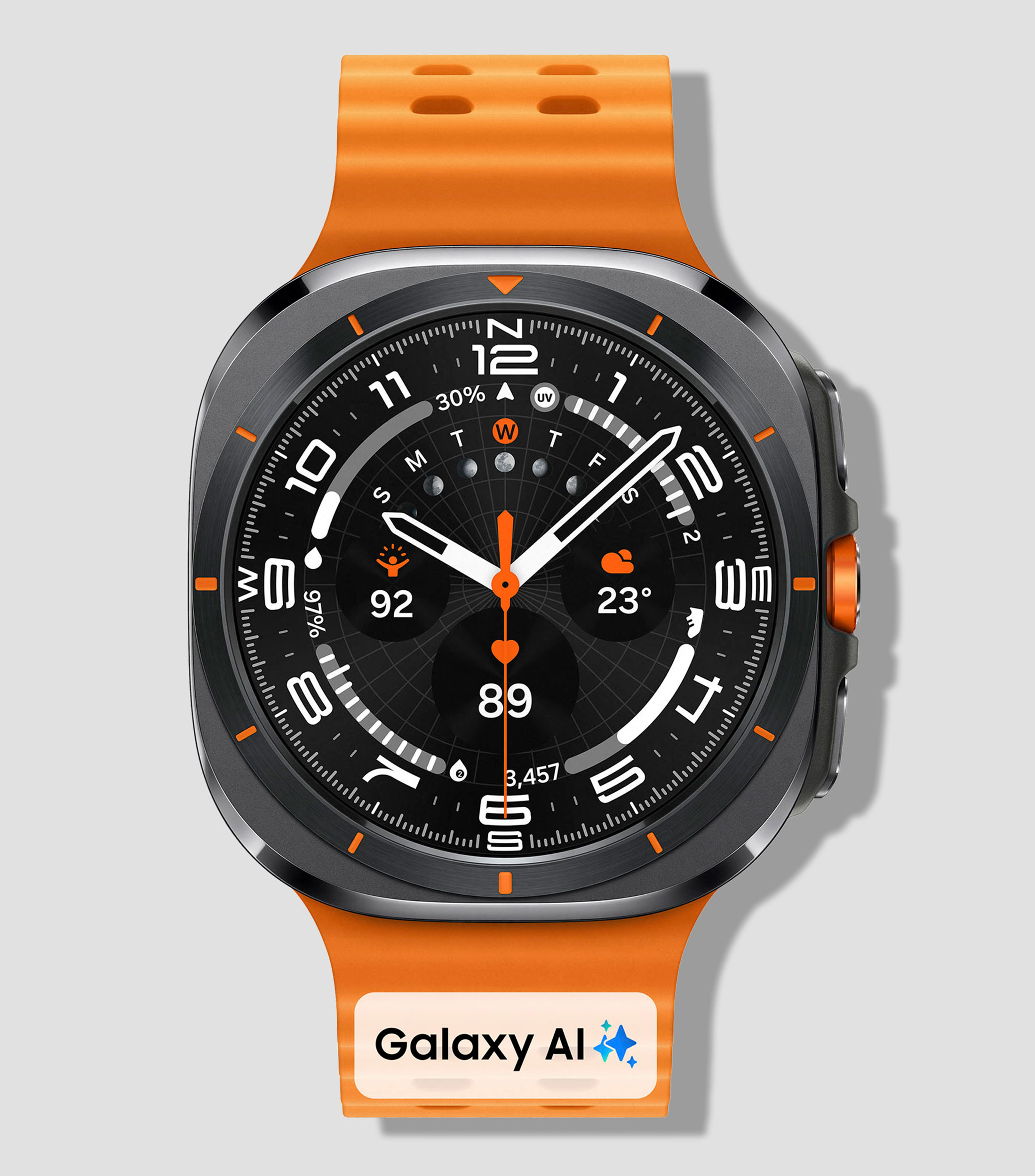 Smartwatch Galaxy Watch Ultra 2025 Titanium Dark Gray Unisex