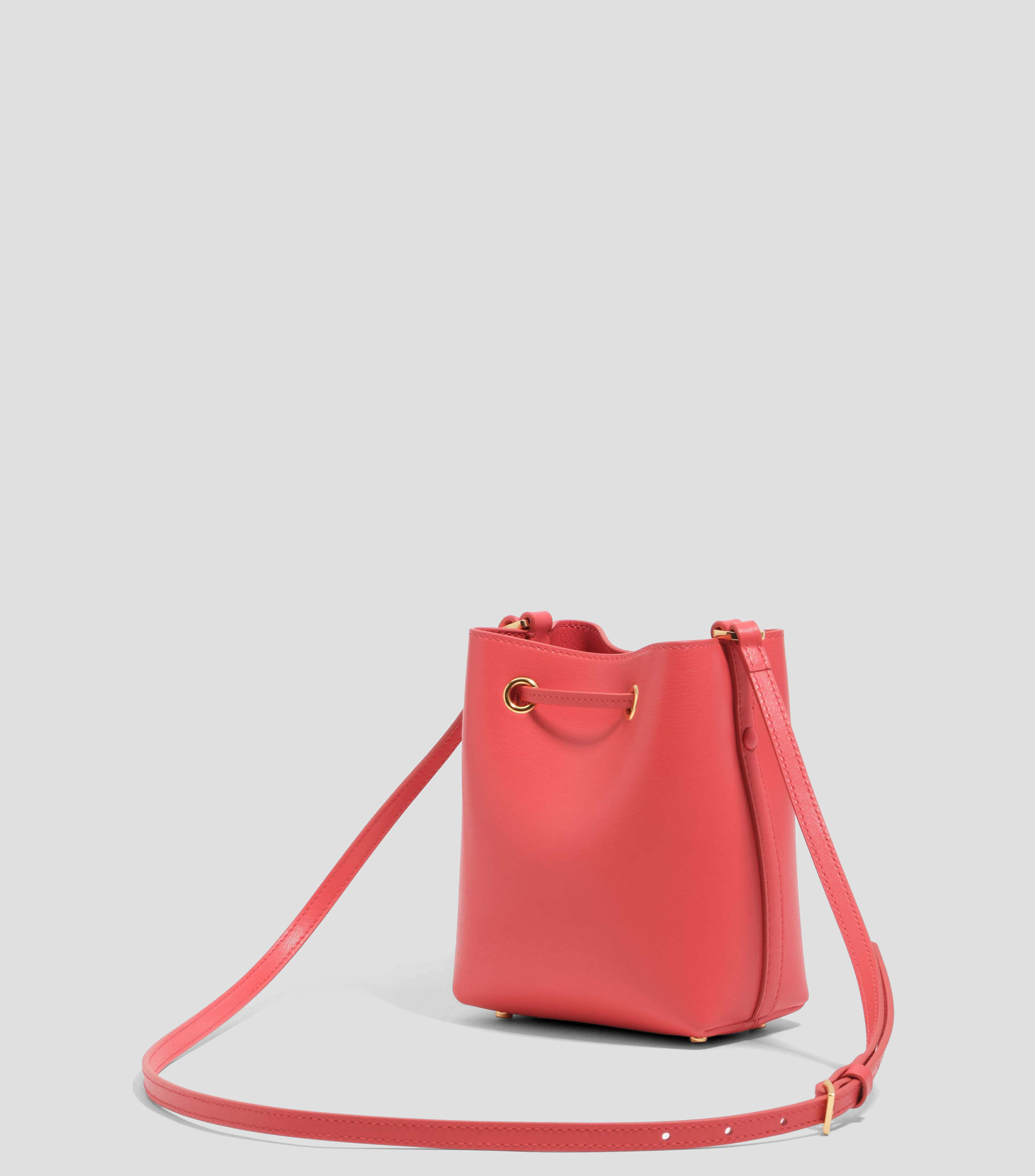Bolsa tote en piel lisa Mujer