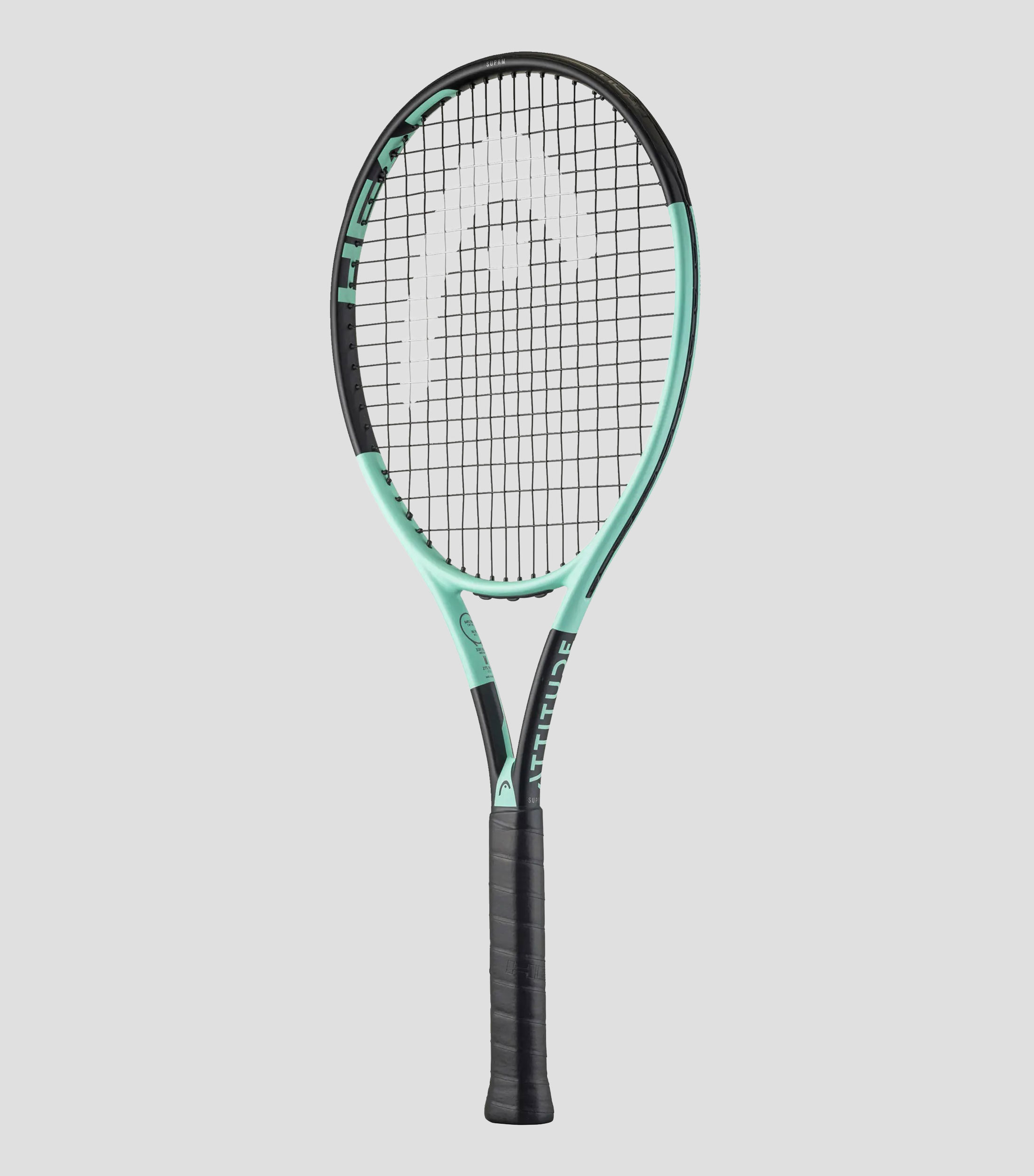 Raqueta para tennis Attitude Arcore negro y turquesa