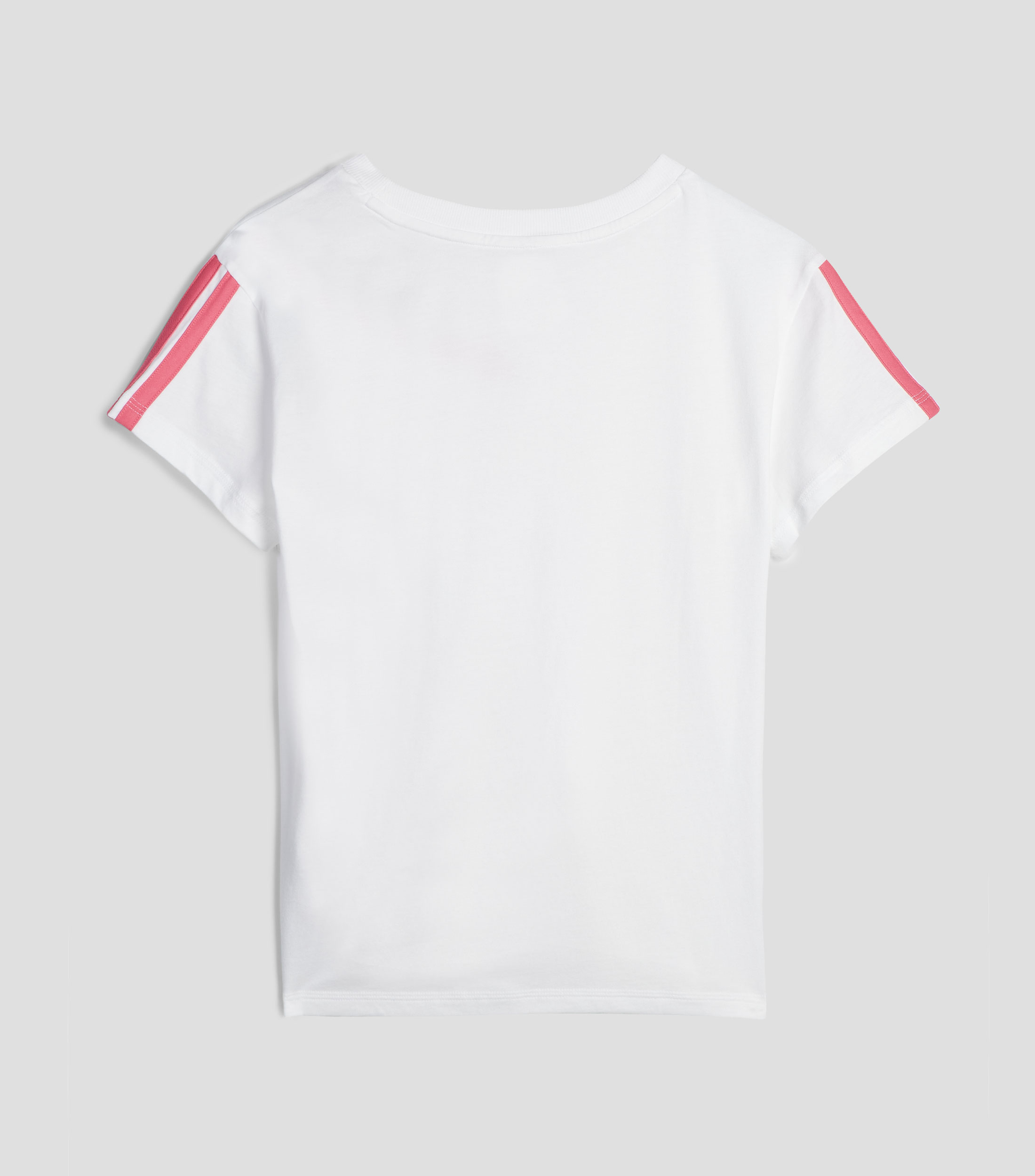 Playera cuello redondo manga corta lisa Niña