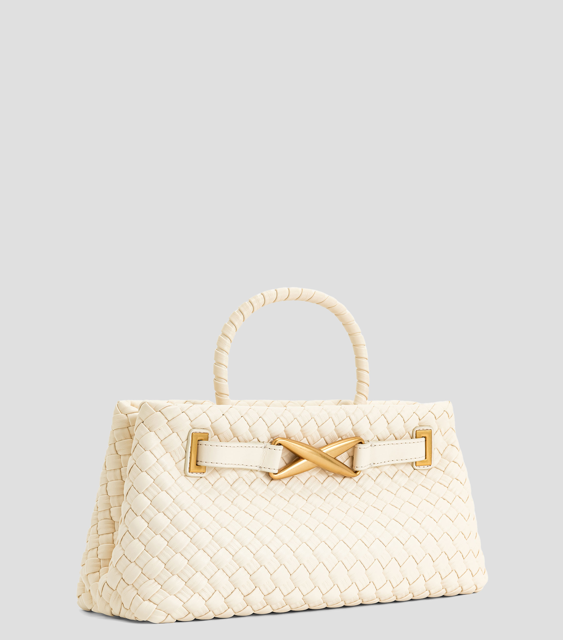 Bolsa tote blanco Elora lisa Mujer