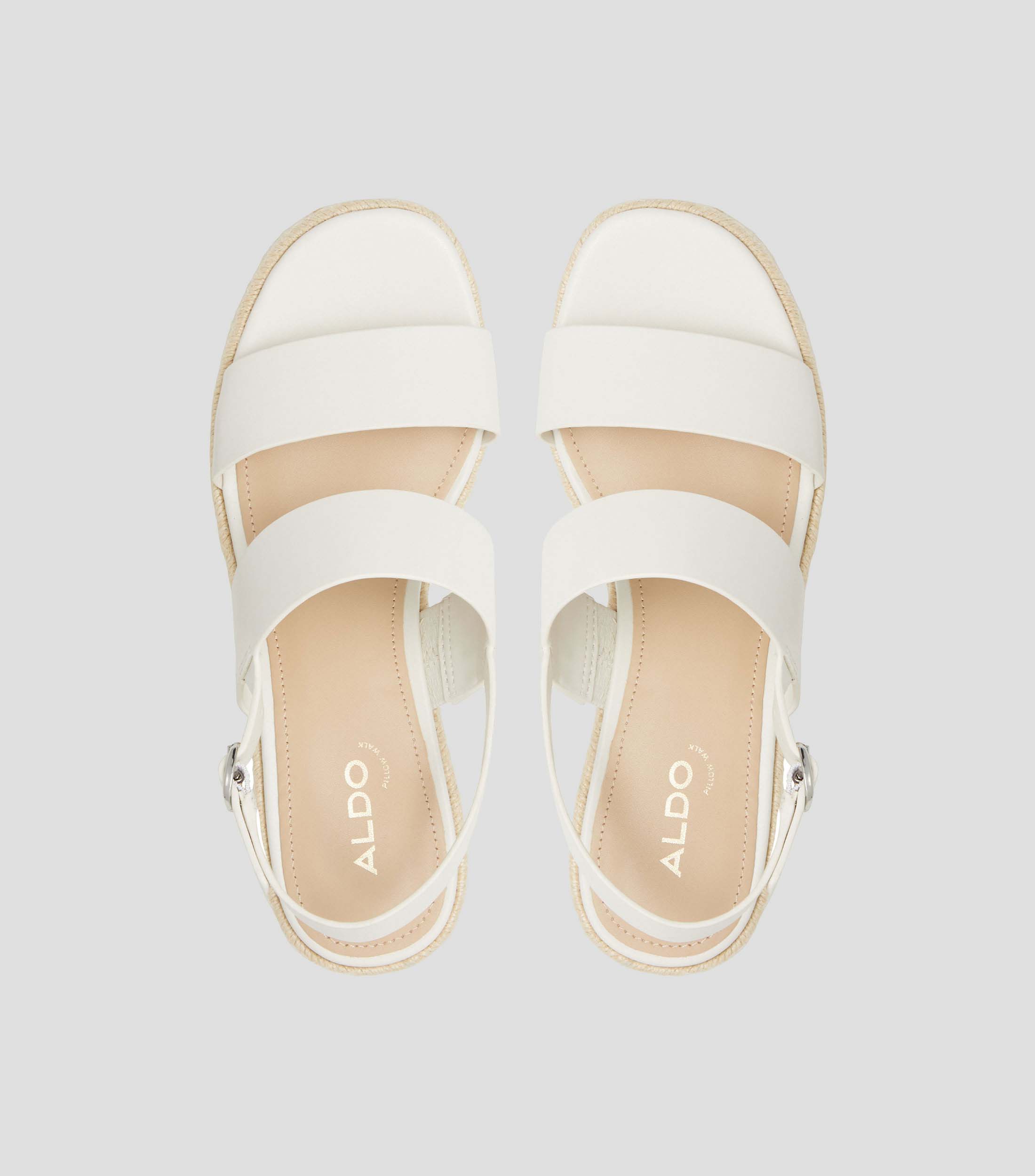Sandalias de Tacón Alto de Cuña Mujer