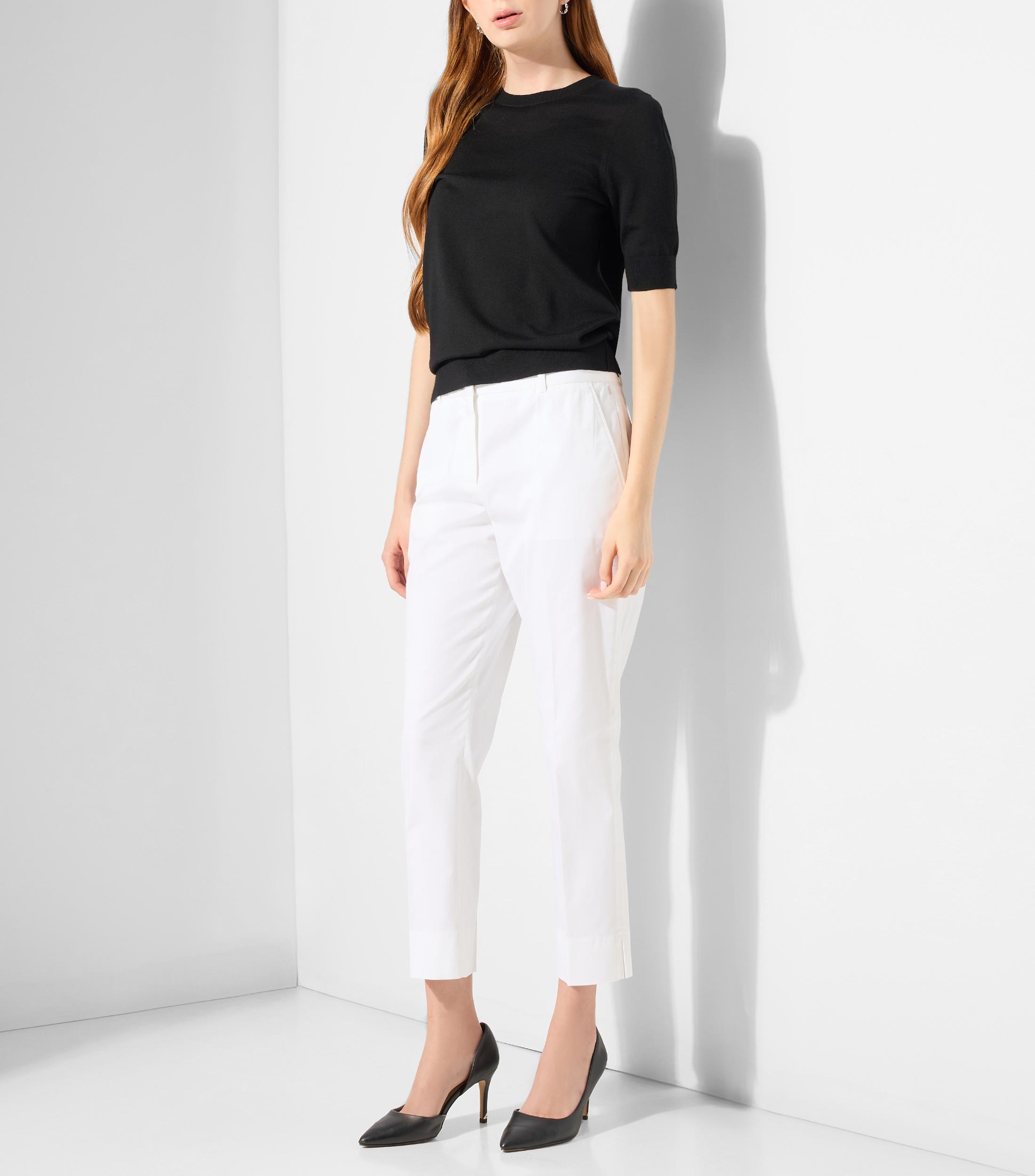 Suéter cuello redondo Mujer