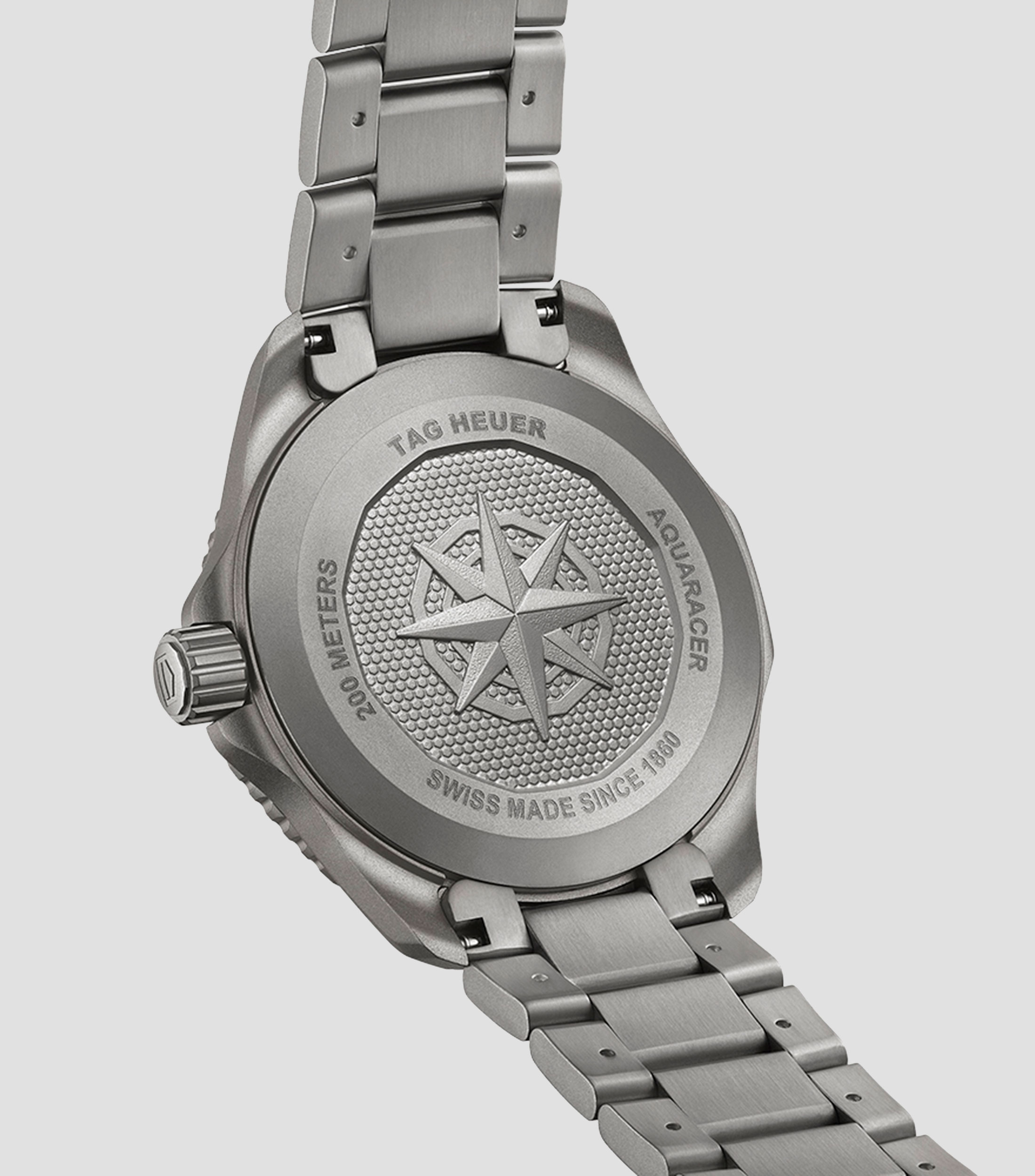 Reloj unisex Aquaracer casual Titanio, Azul