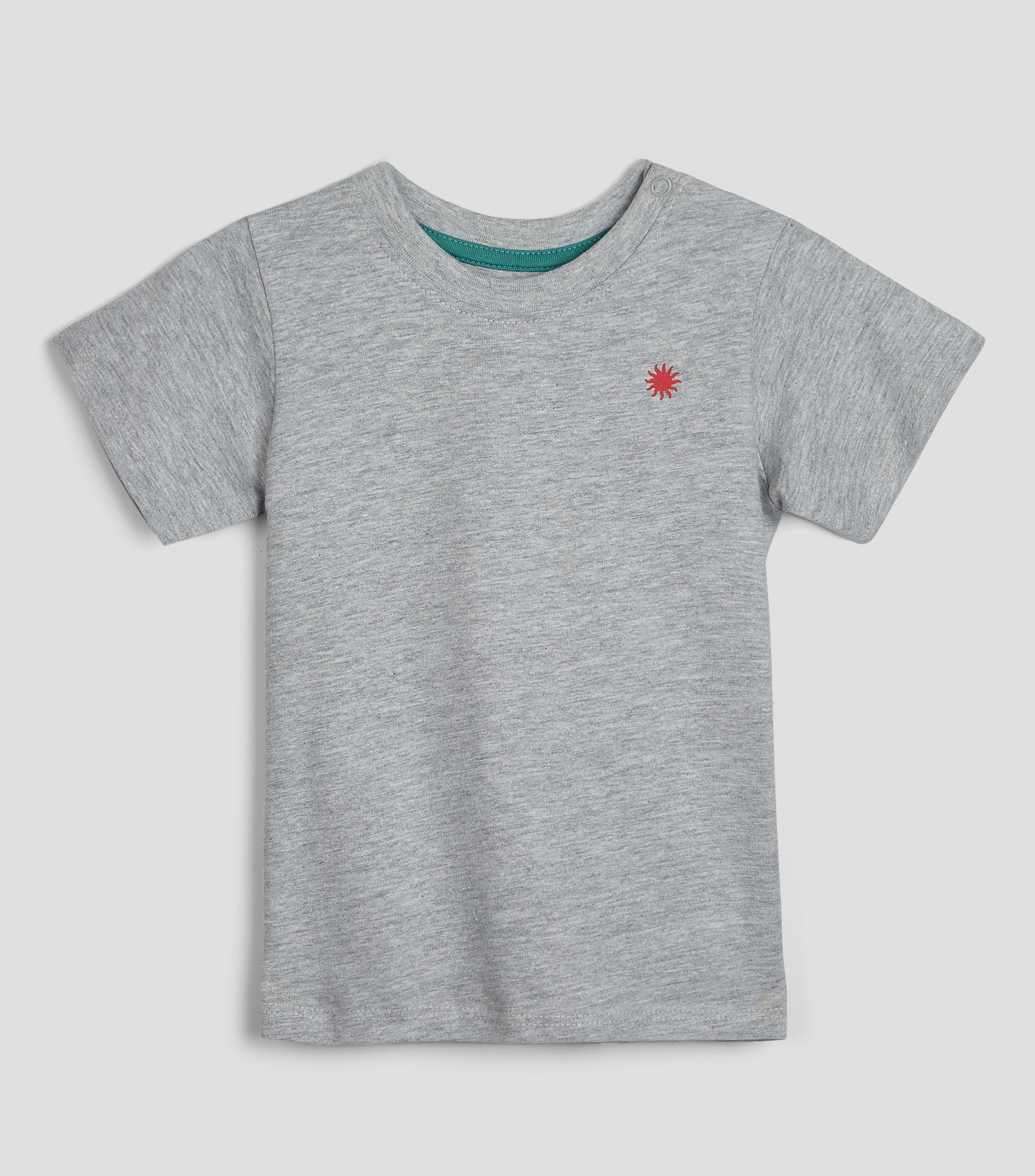 Playera Cuello Redondo Manga Corta Bebe