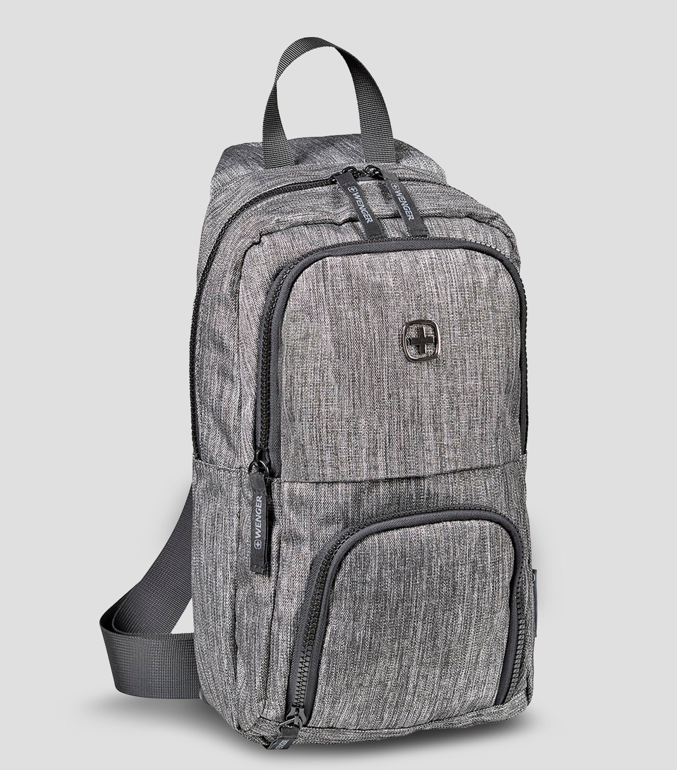 Bolso crossbody jaspeado Unisex