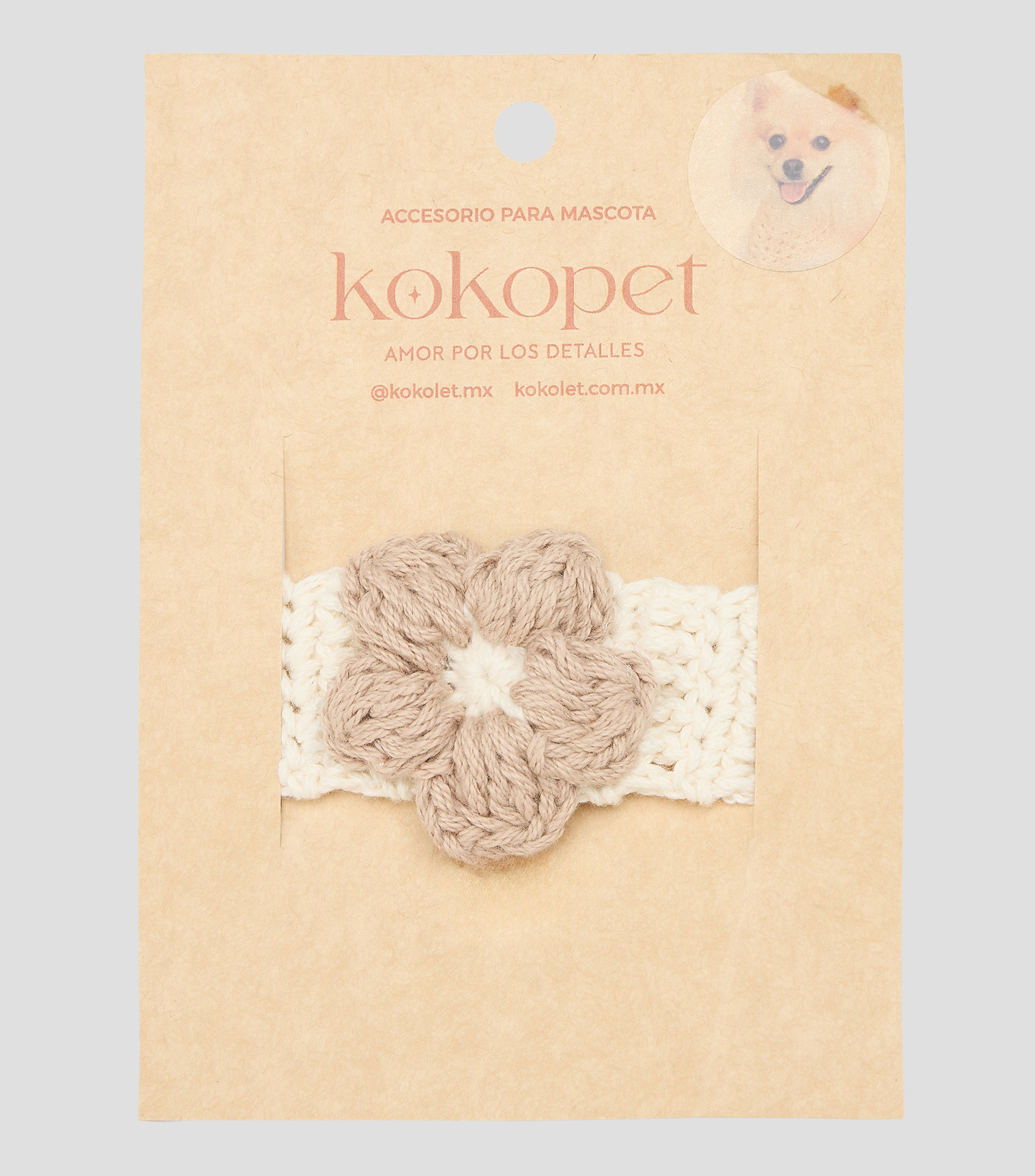 Collar para mascota Varias Flores grande