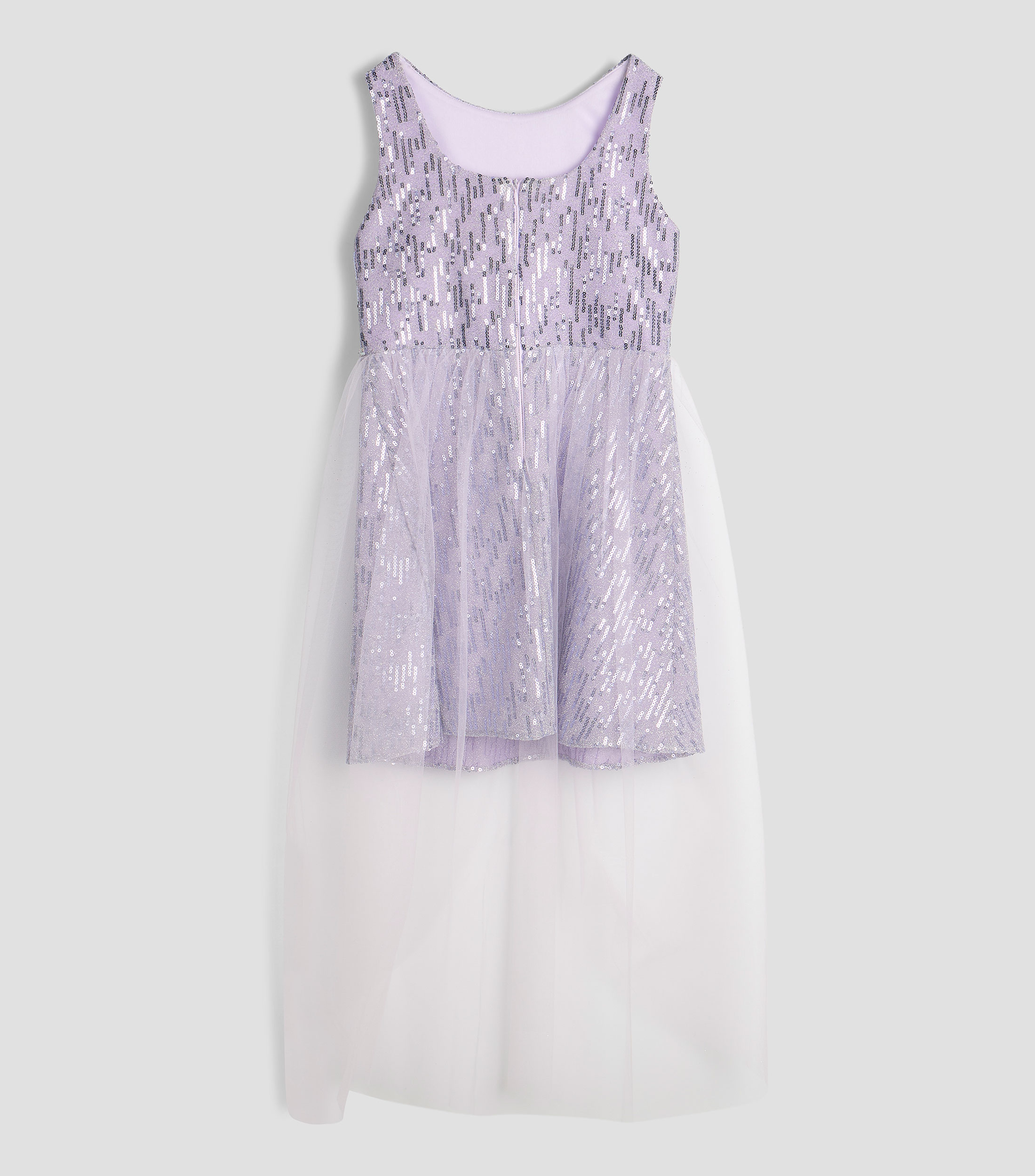 Vestido con lentejuela y brillo Niña