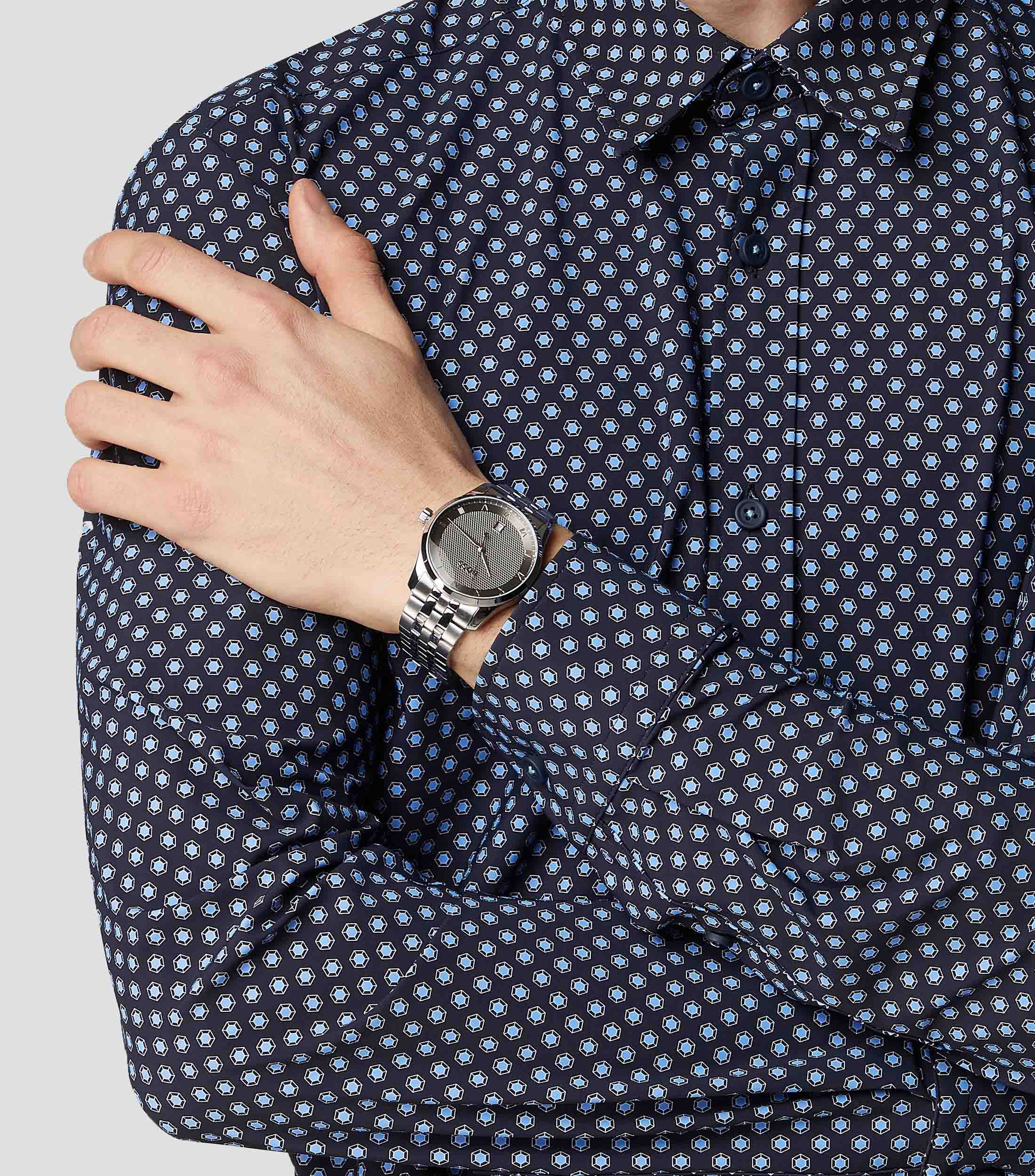 Reloj para Hombre de Vestir Plateado