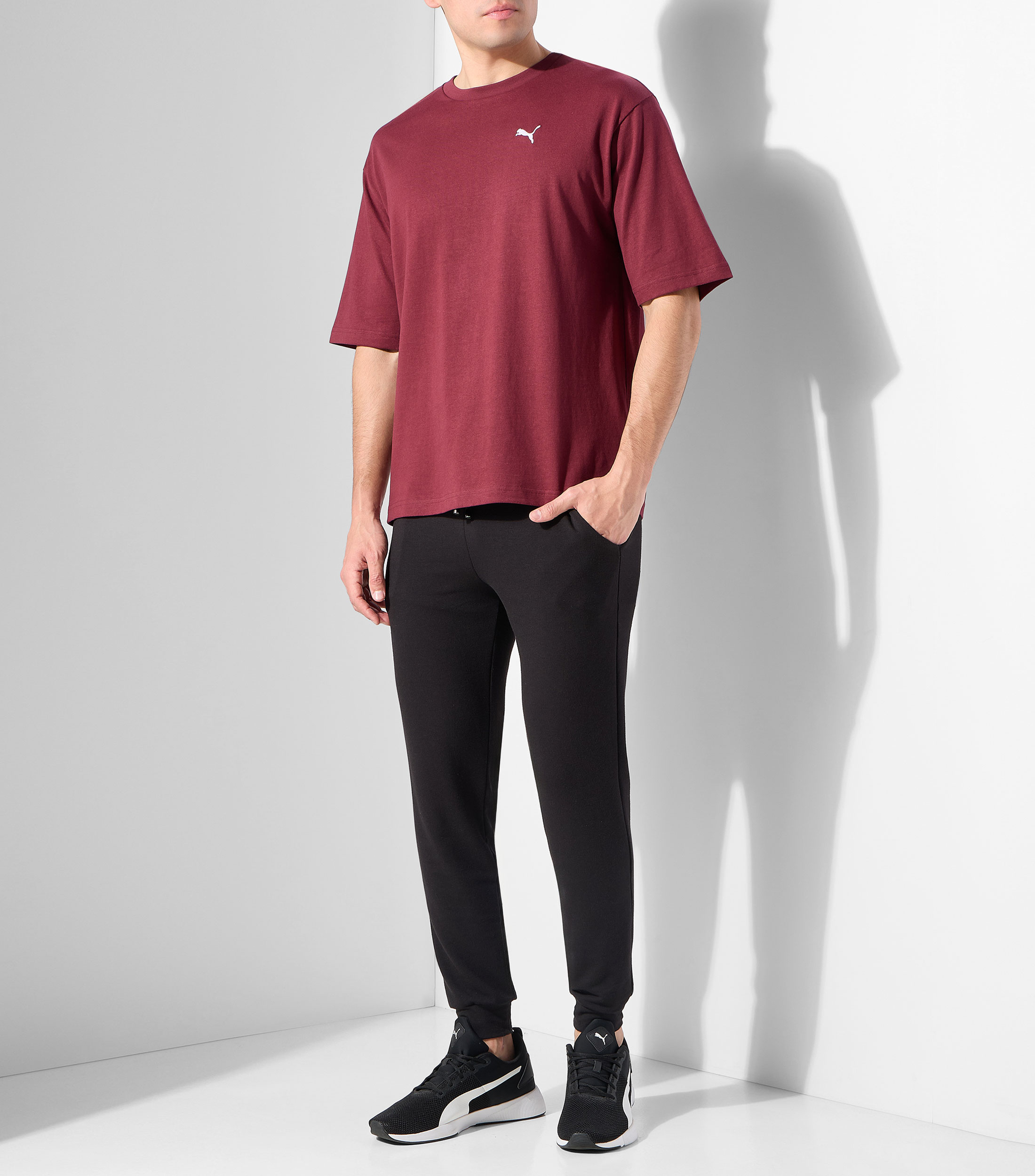 Playera para entrenamiento lisa Hombre