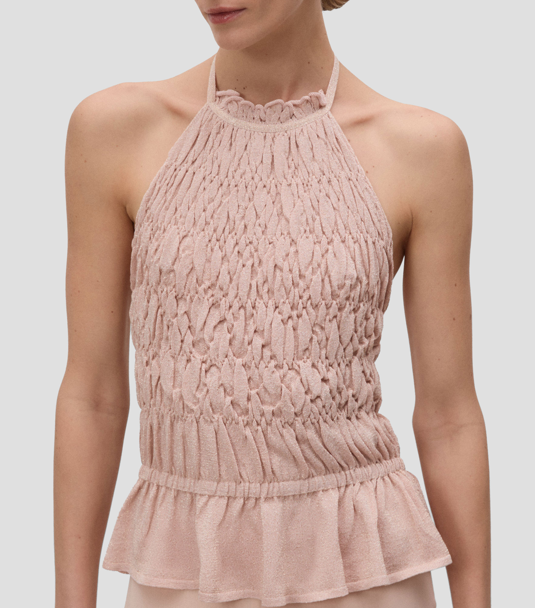 Blusa sin mangas Mujer