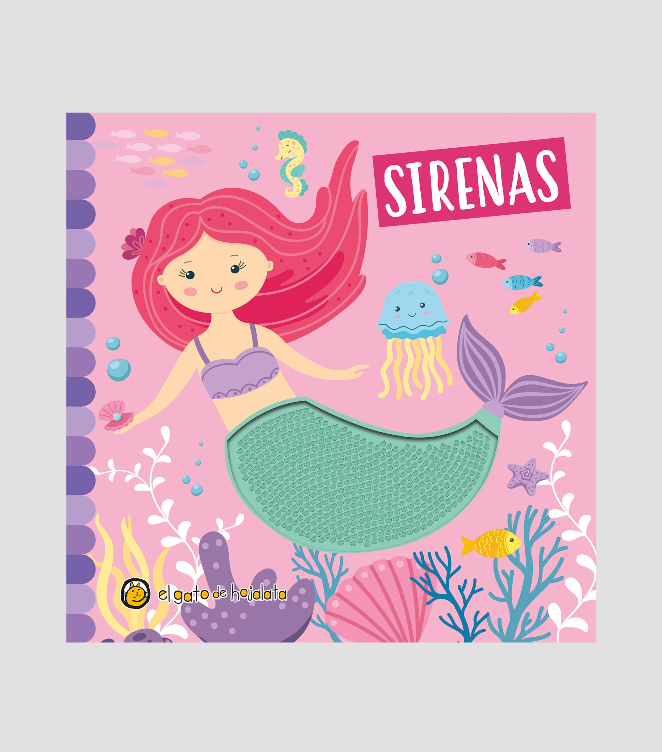 InfantilesSafari de texturas - Sirenas, Editorial Guadal