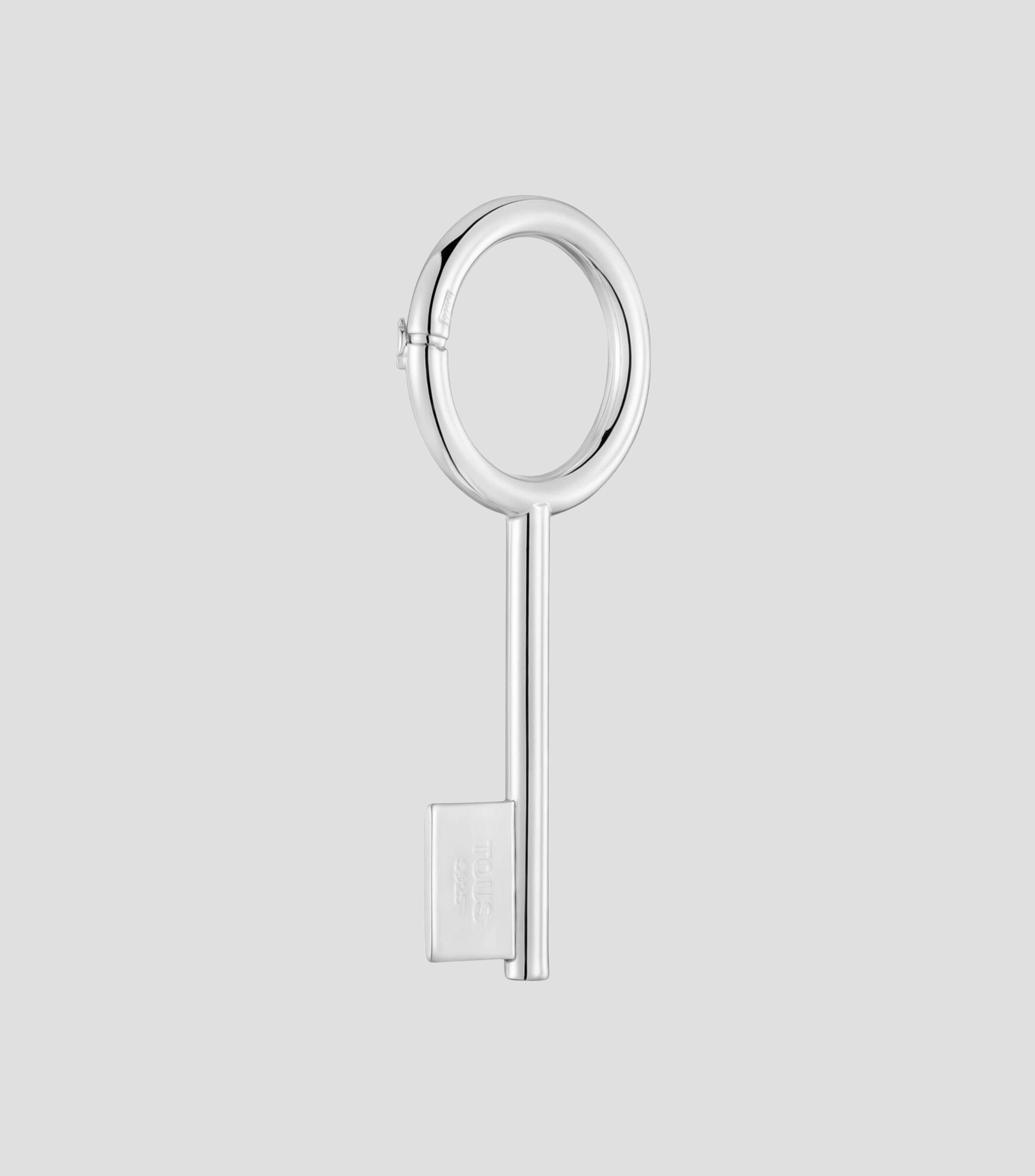 Dije llave en Plata Unlock Mujer