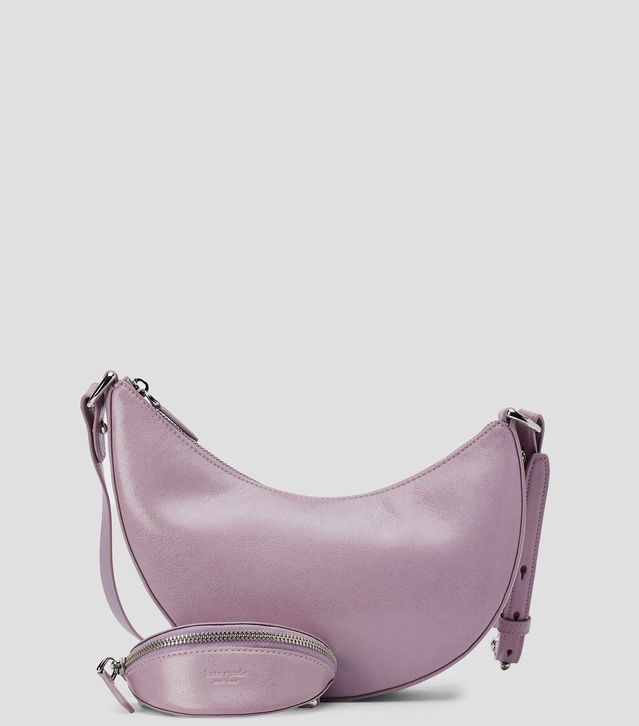 Bolsa Crossbody en piel vacuna lisa Mujer