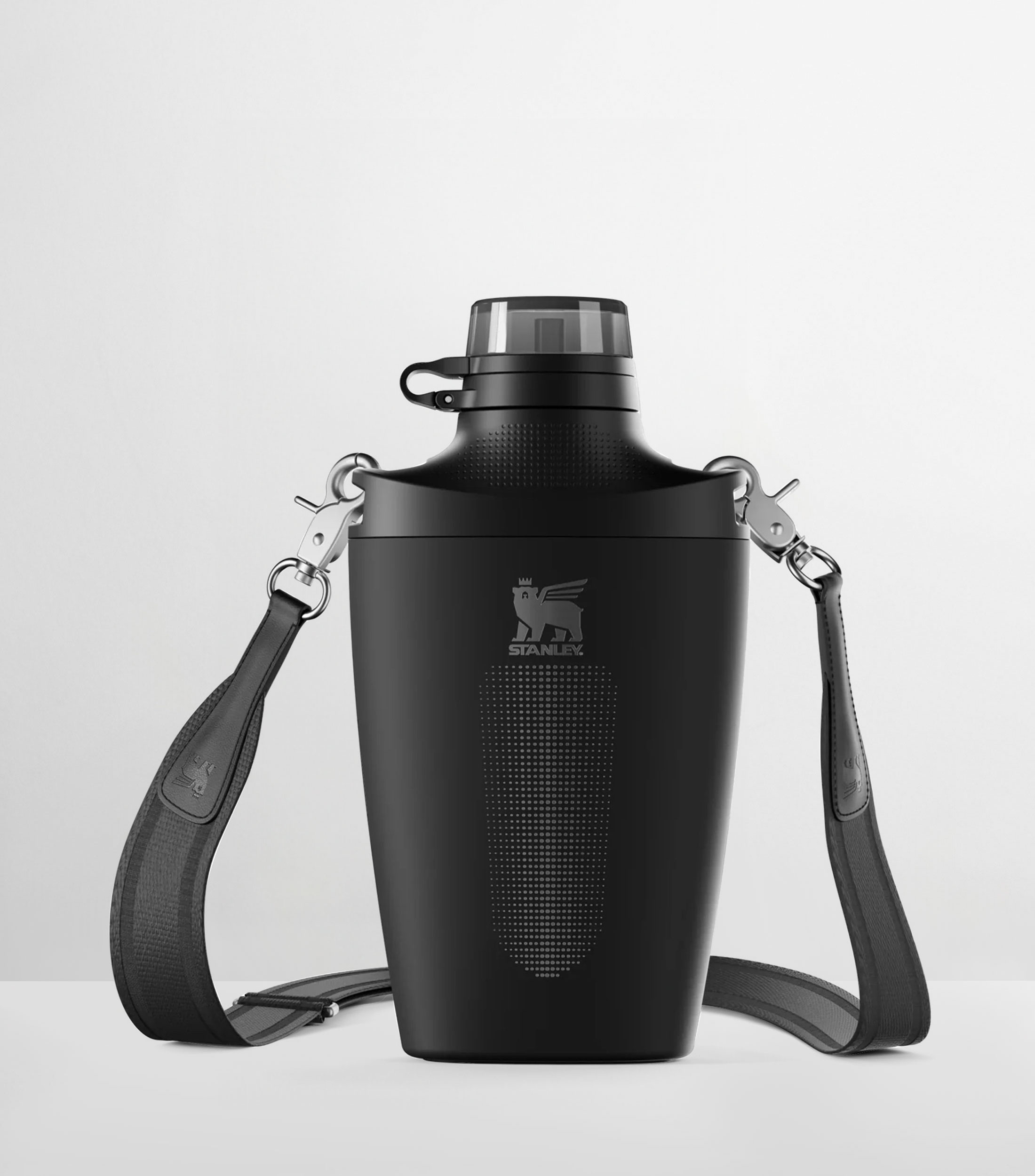 Termo Stanley Cross Bottle Negro en Acero Inoxidable, 680 ml