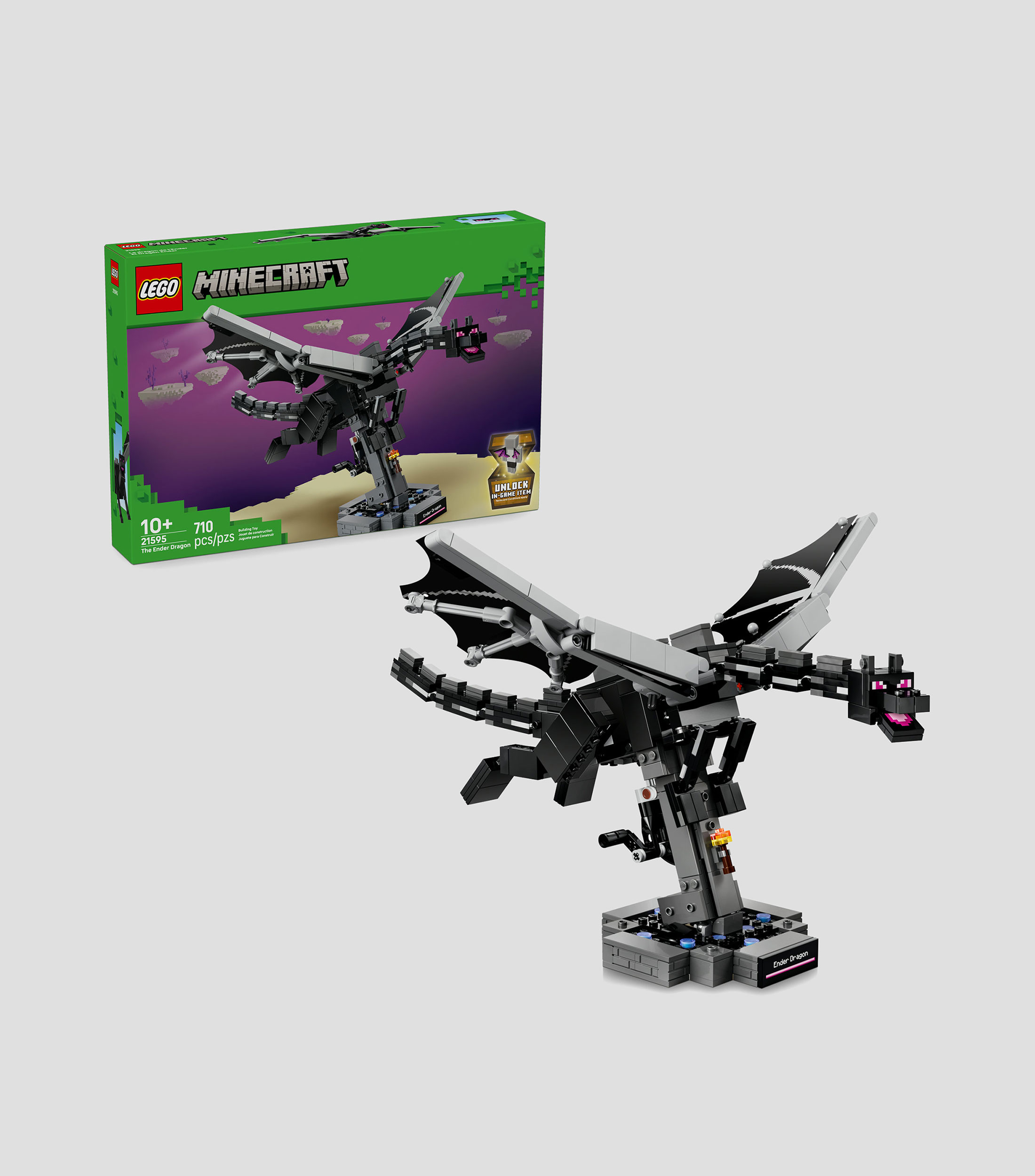 Lego Minecraft El Dragón Ender 21595