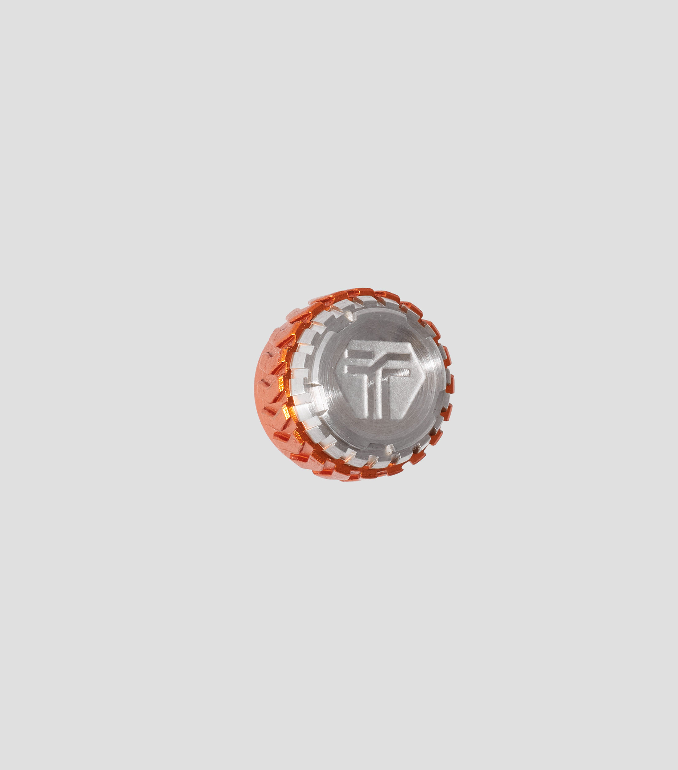 Corona intercambiable para reloj Atomic en acero naranja
