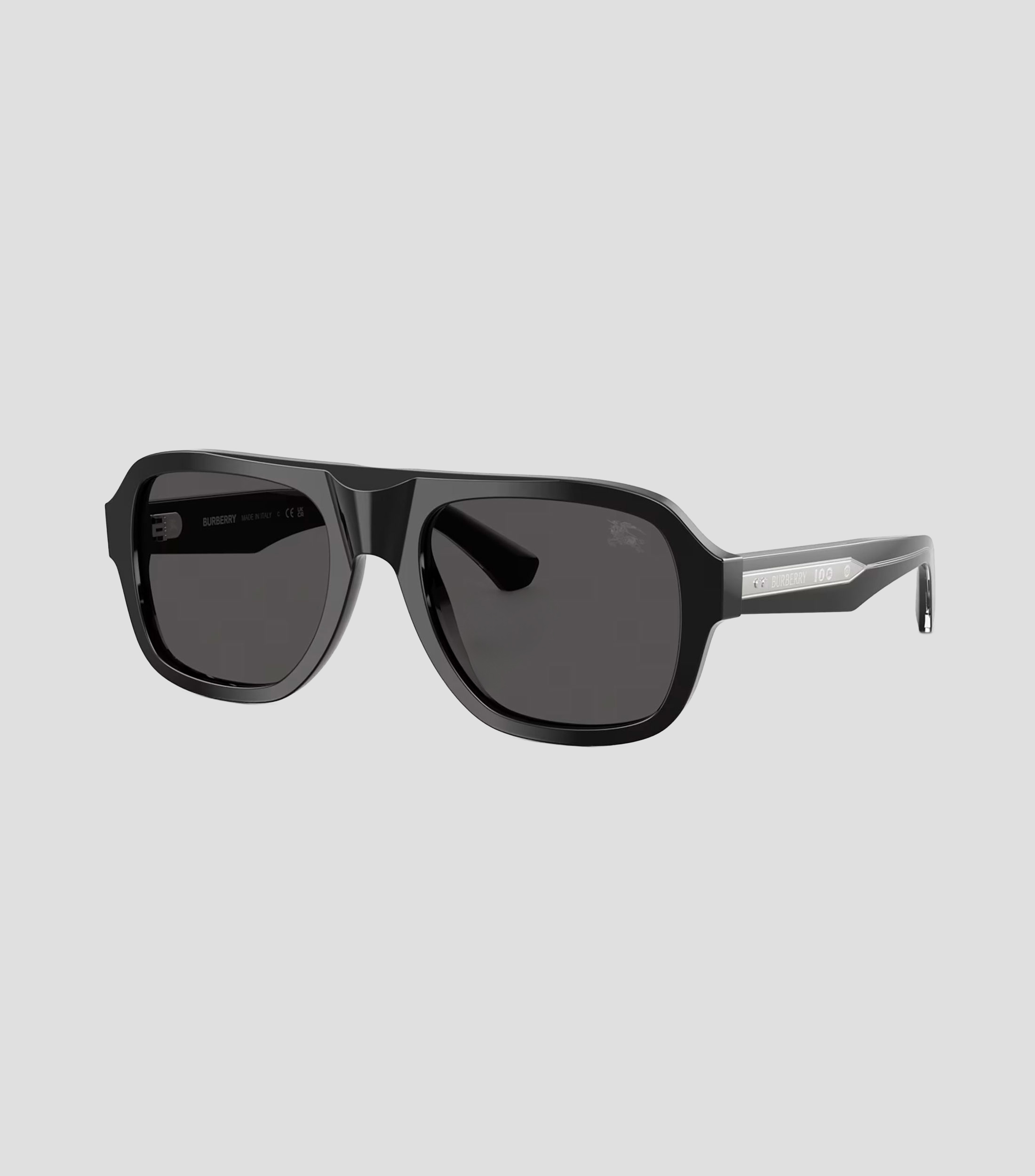 Lentes de sol aviador negros Unisex