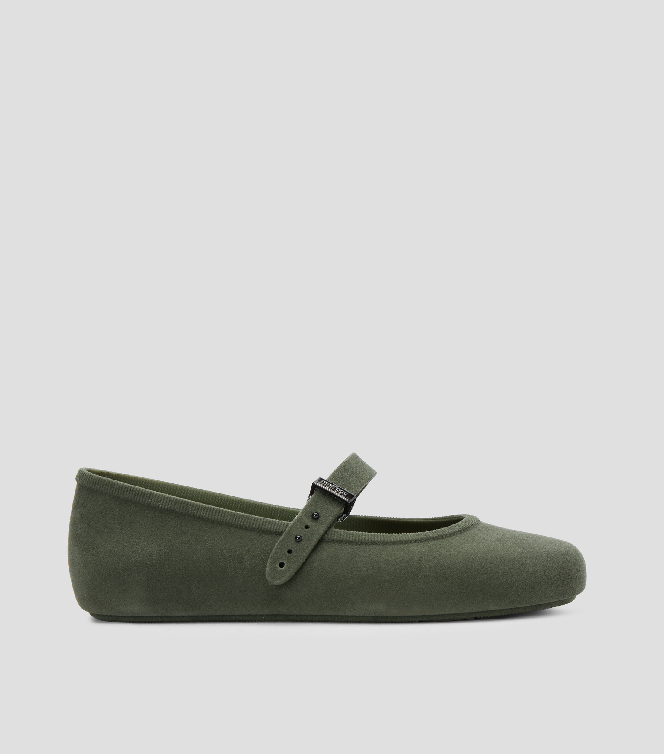 Flats Velvet con hebilla Mujer