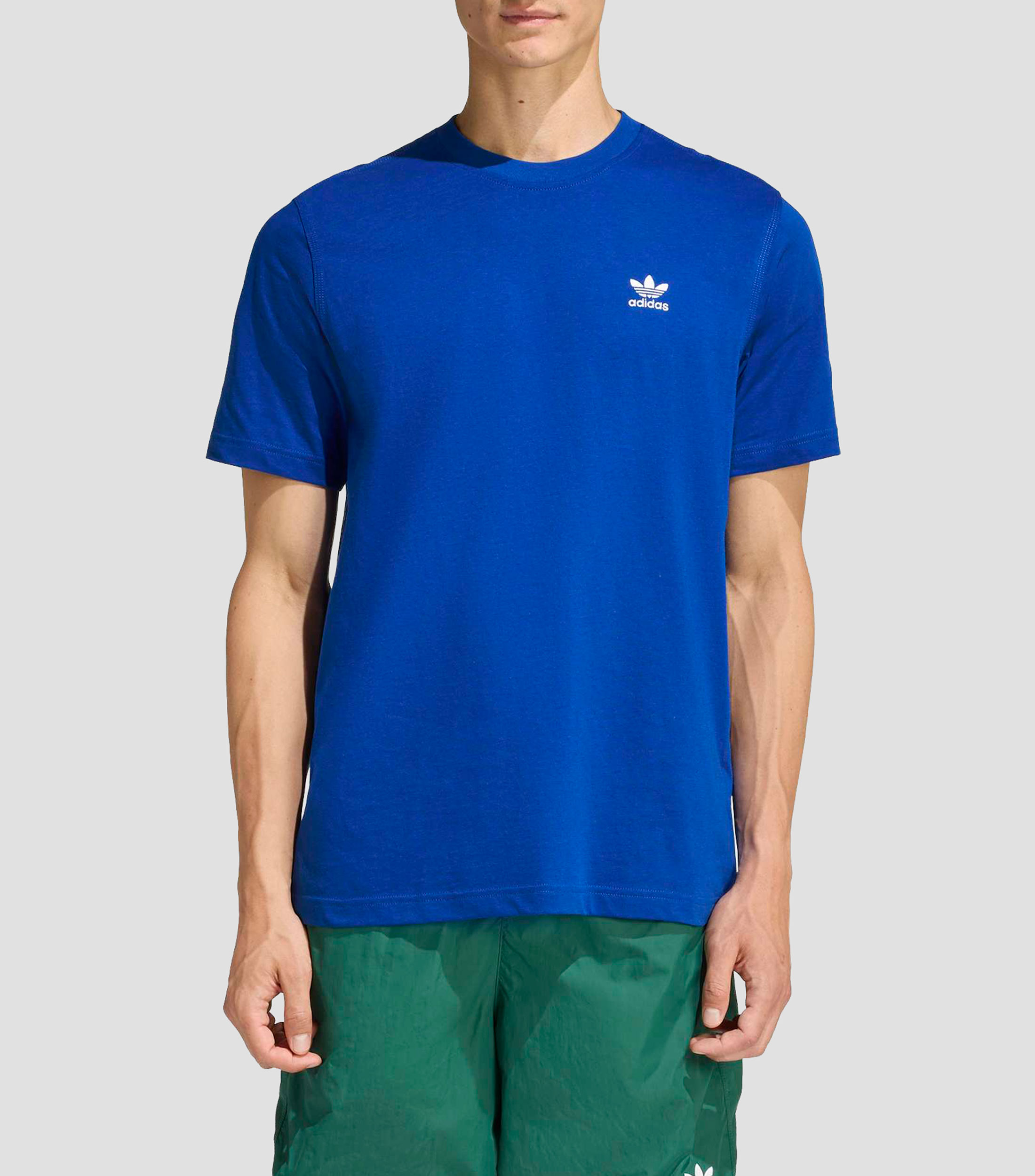 Playera cuello redondo manga corta lisa Hombre