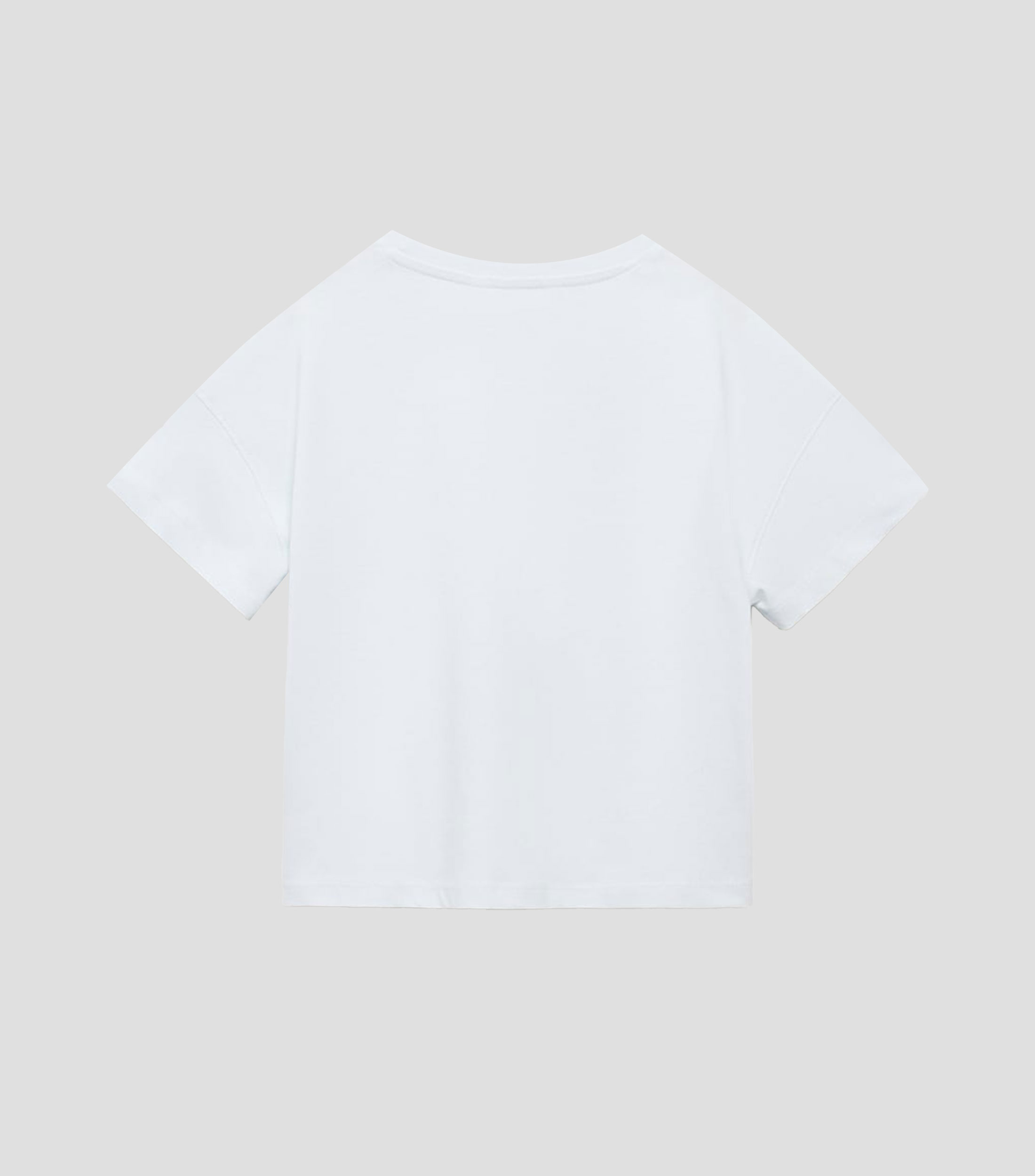 Playera con bordado de manga corta Niña