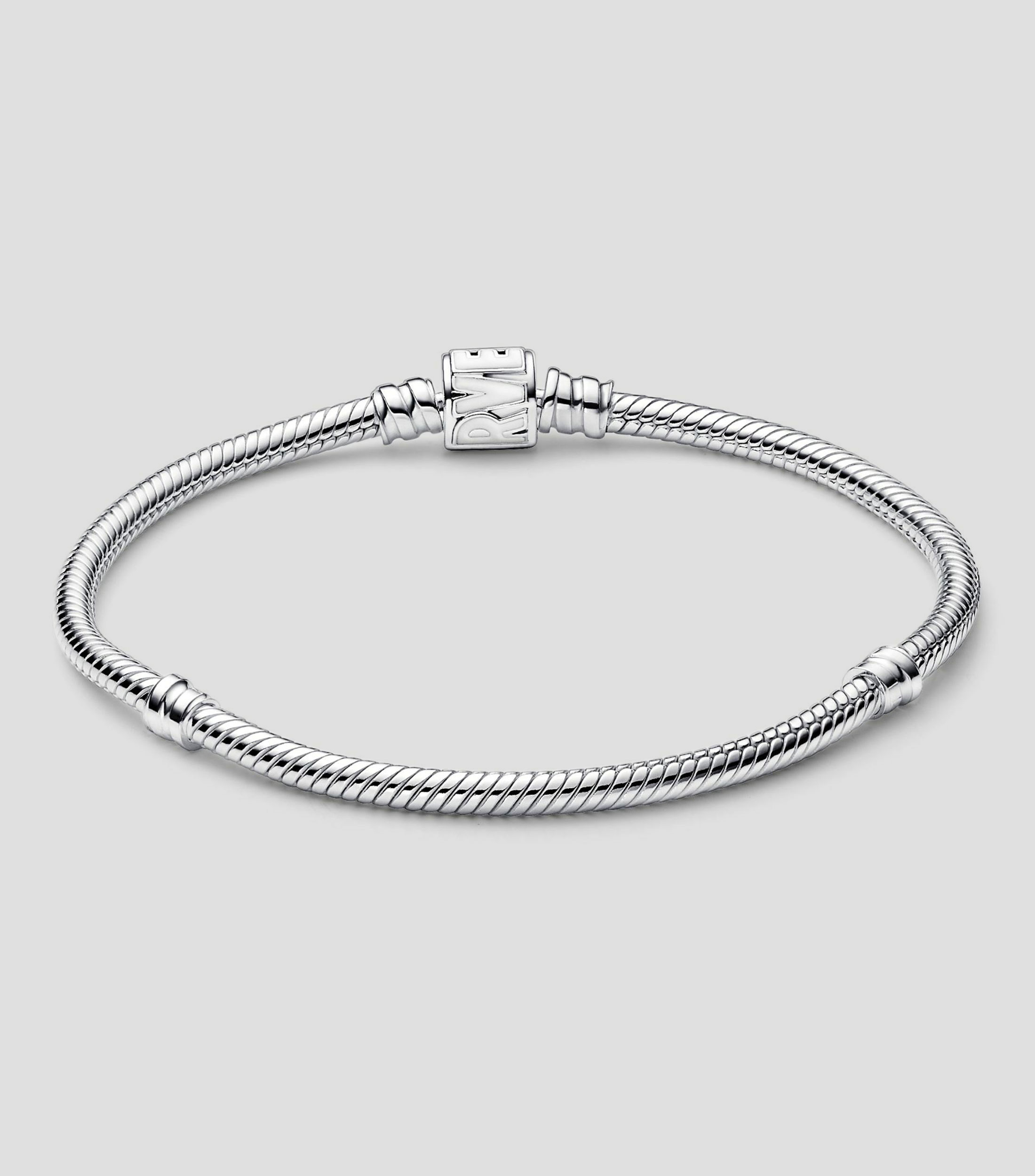 Brazalete en Plata con Broche de Marvel Mujer