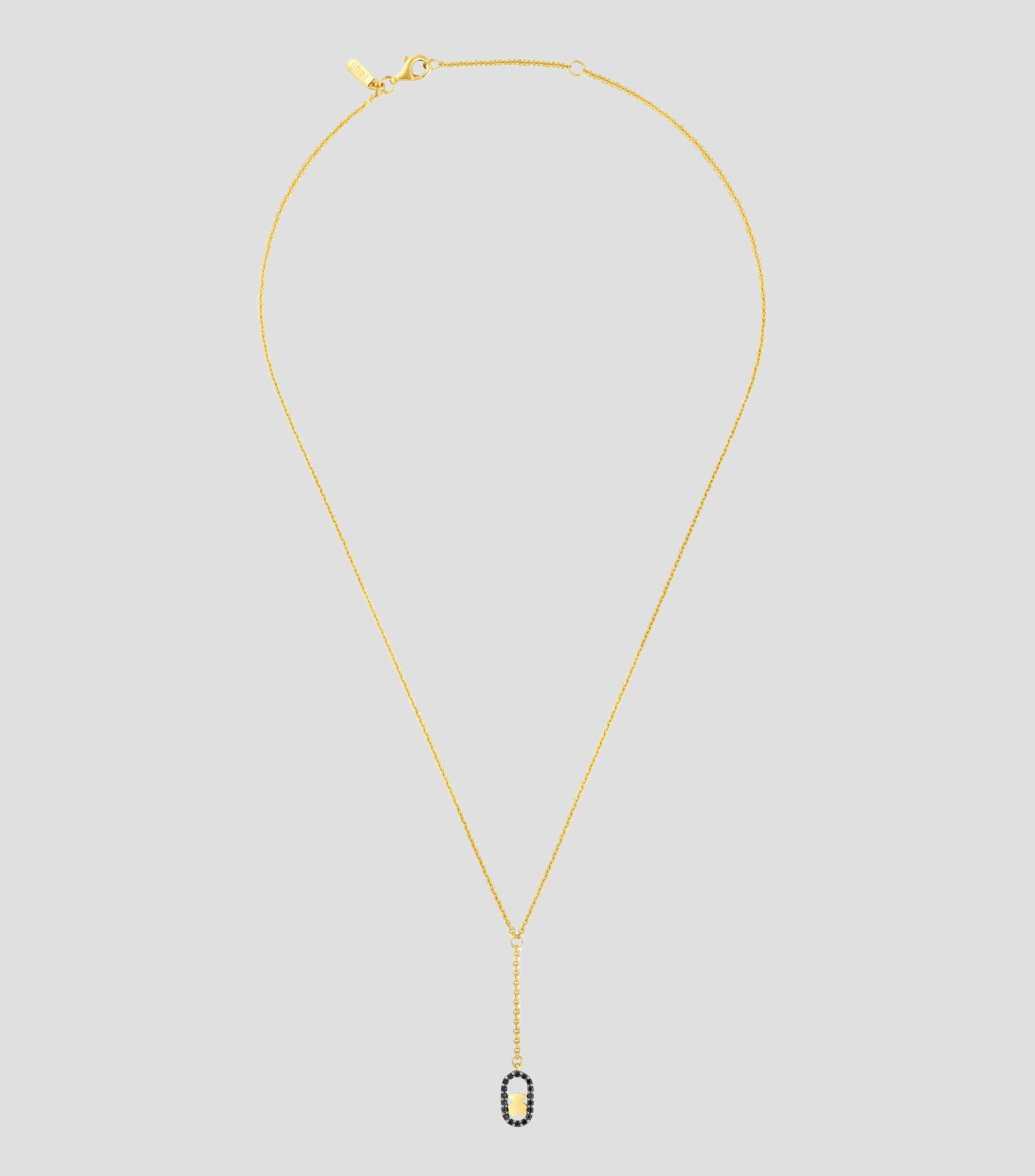 Collar en plata con baño de oro amarillo 18 kilates Camille Mujer