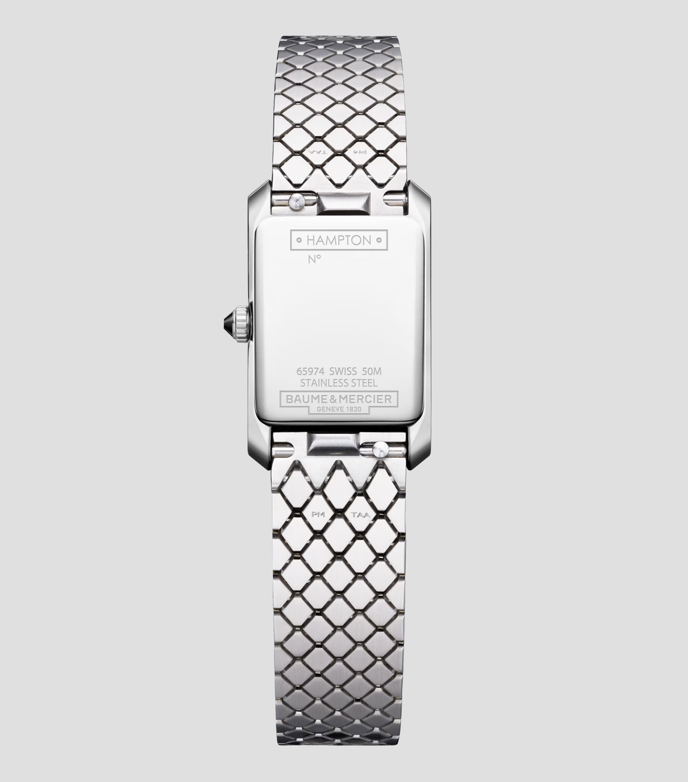Reloj para Hombre Hampton 10860 casual plateado