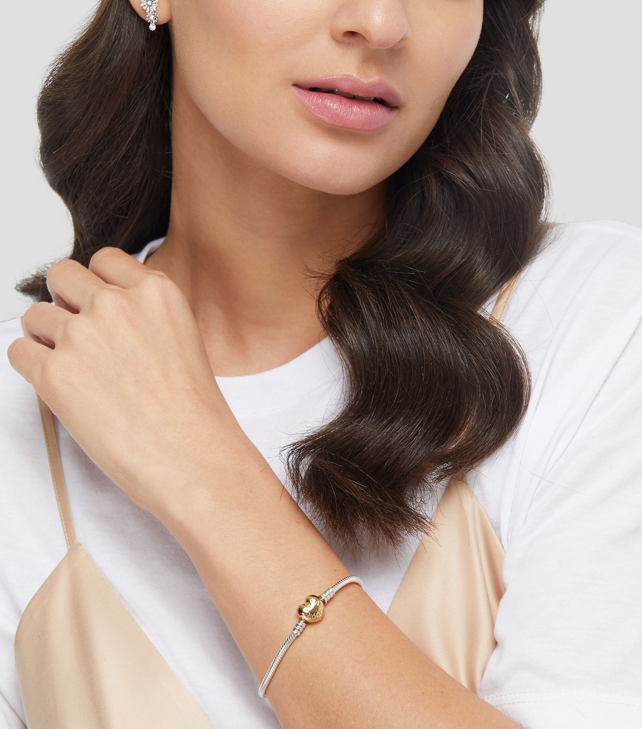 Brazalete Shine en plata .925 Mujer Talla 17 cm