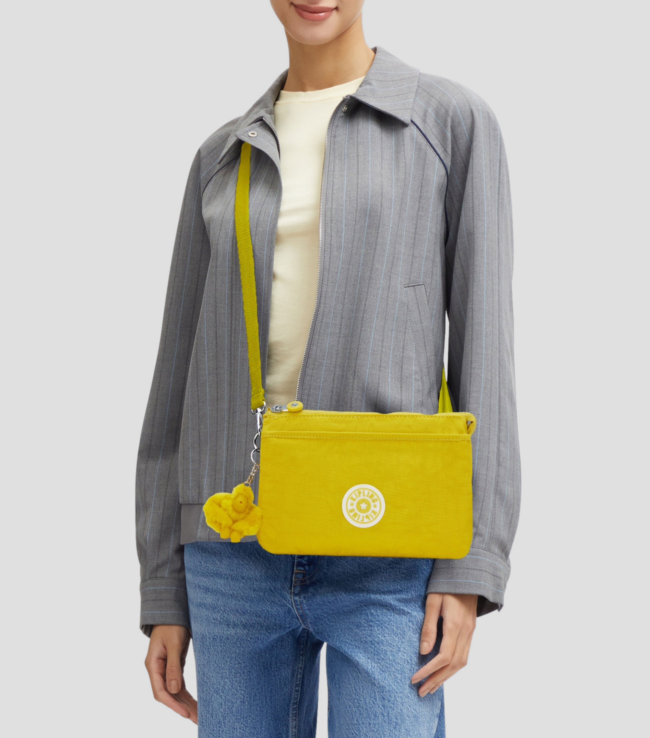 Bolsa crossbody amarilla Riri lisa Mujer