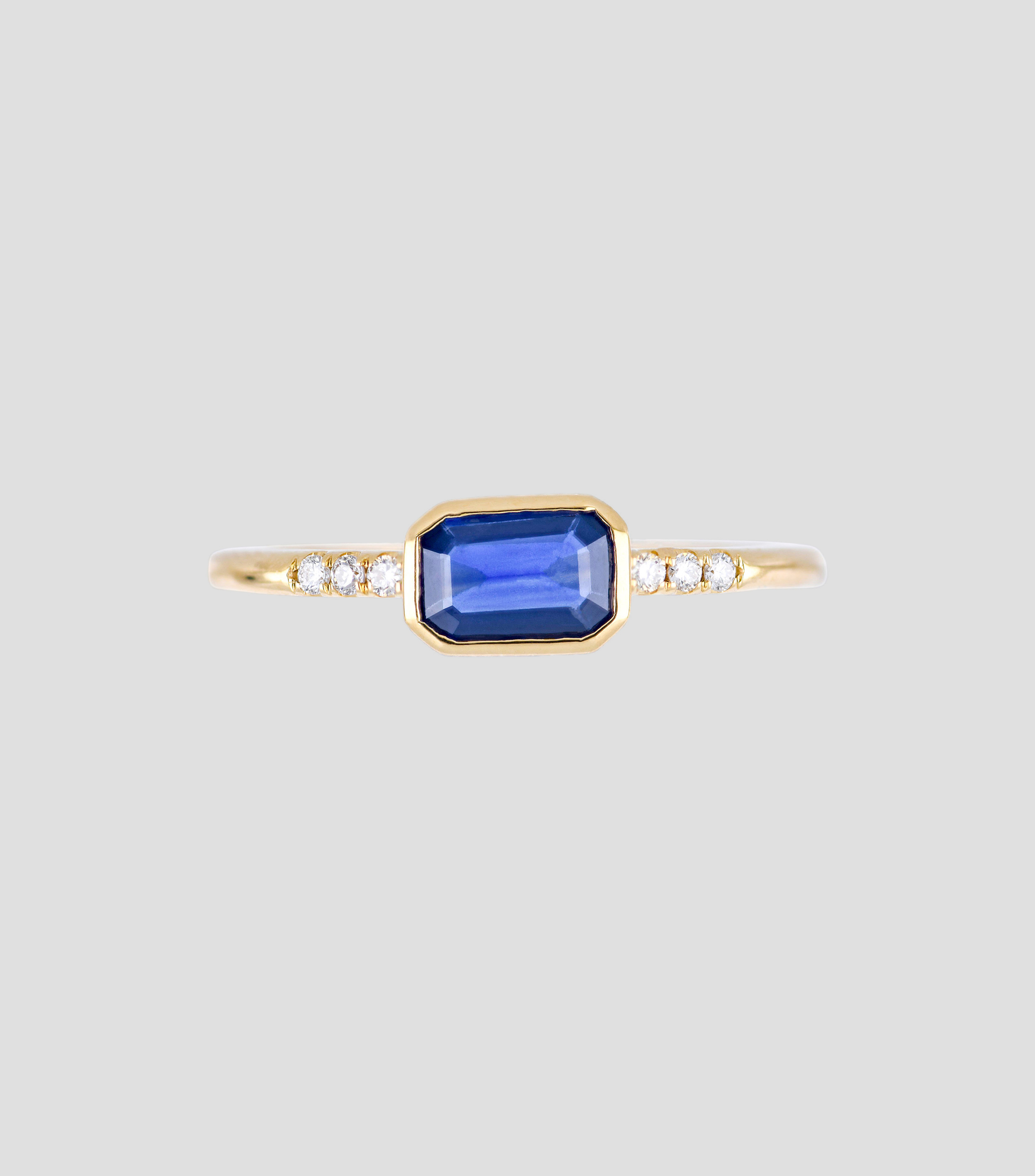 Anillo en oro amarillo de 18 Kts Mujer