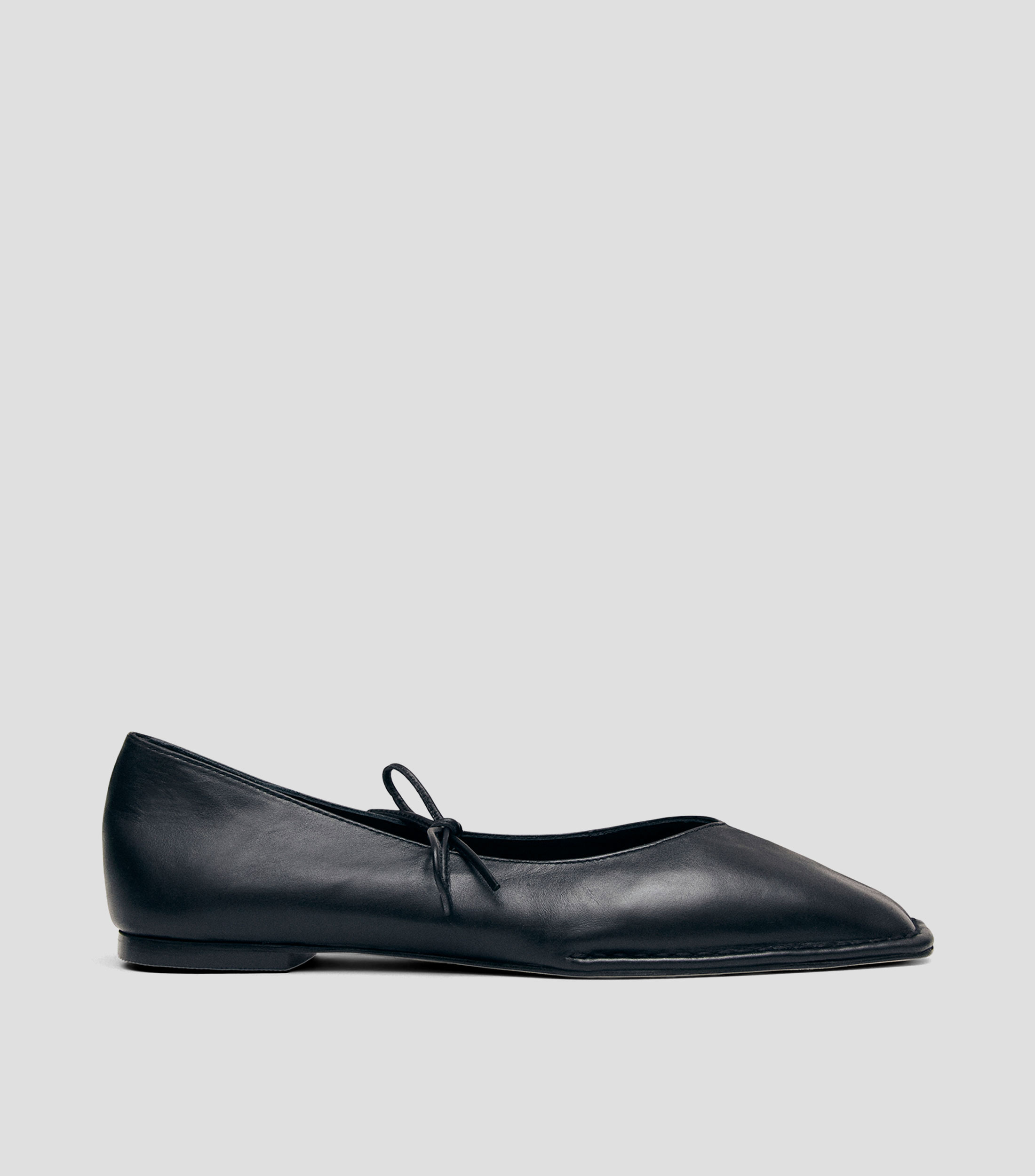 Flats en piel Mujer