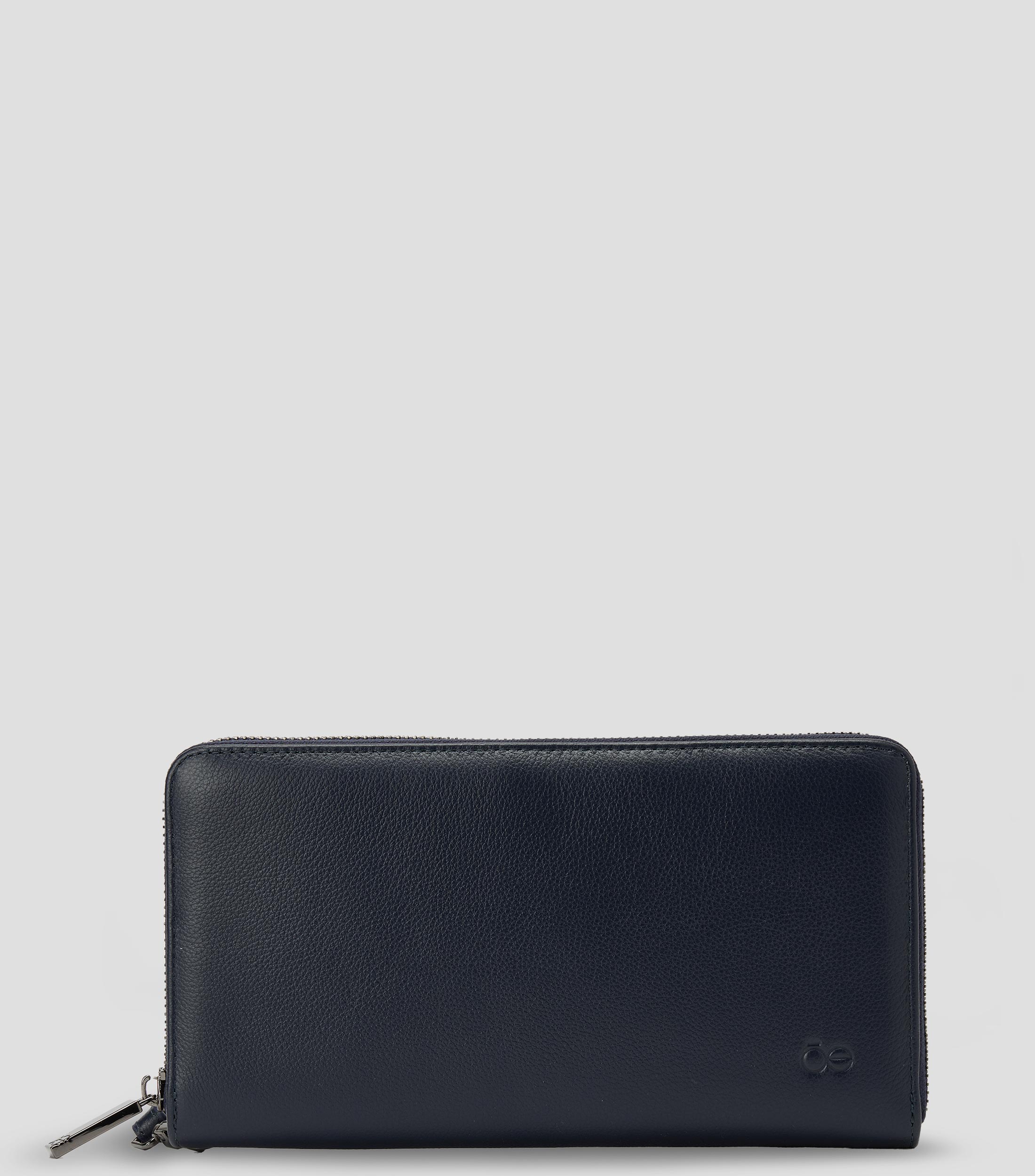 Cartera en piel lisa Hombre