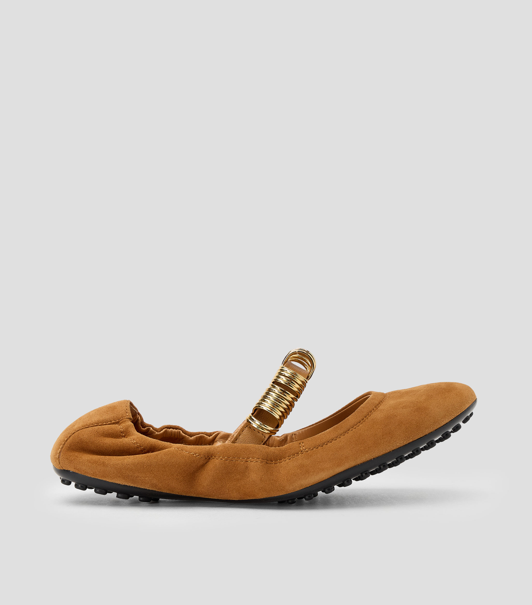 Flats Dee Fascia Anelli en piel con anillas Mujer