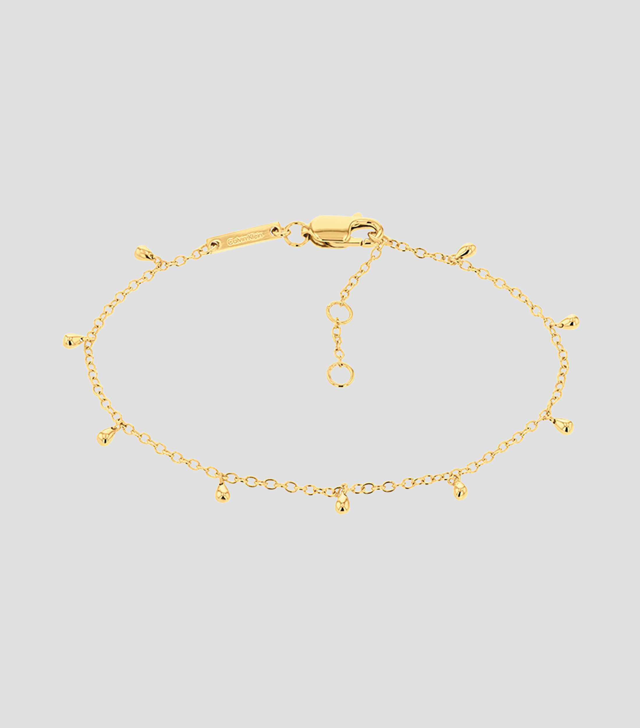 Pulsera en plata Teardrop Mujer