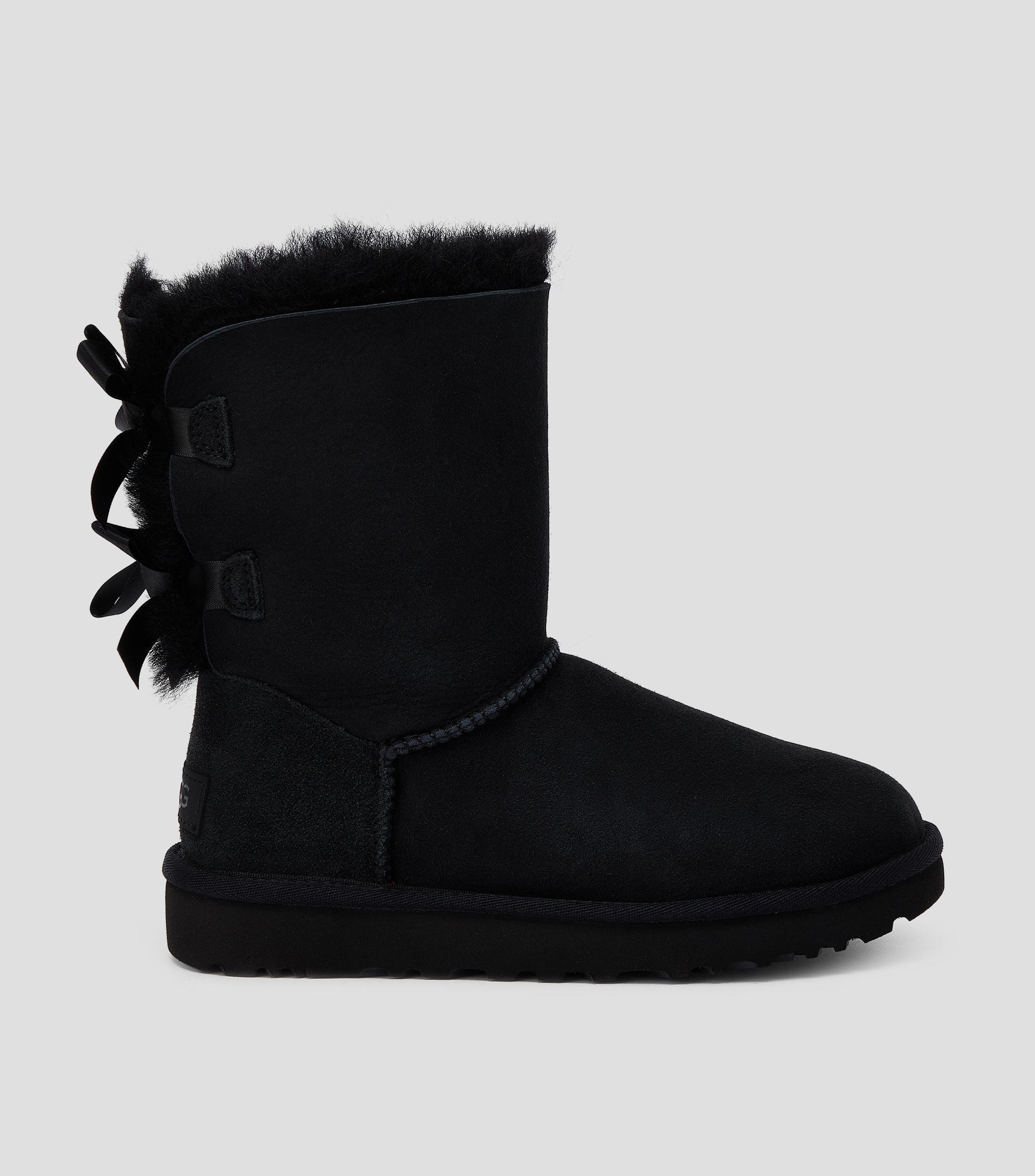 Botas medias Planas Bailey Bow en Piel Mujer